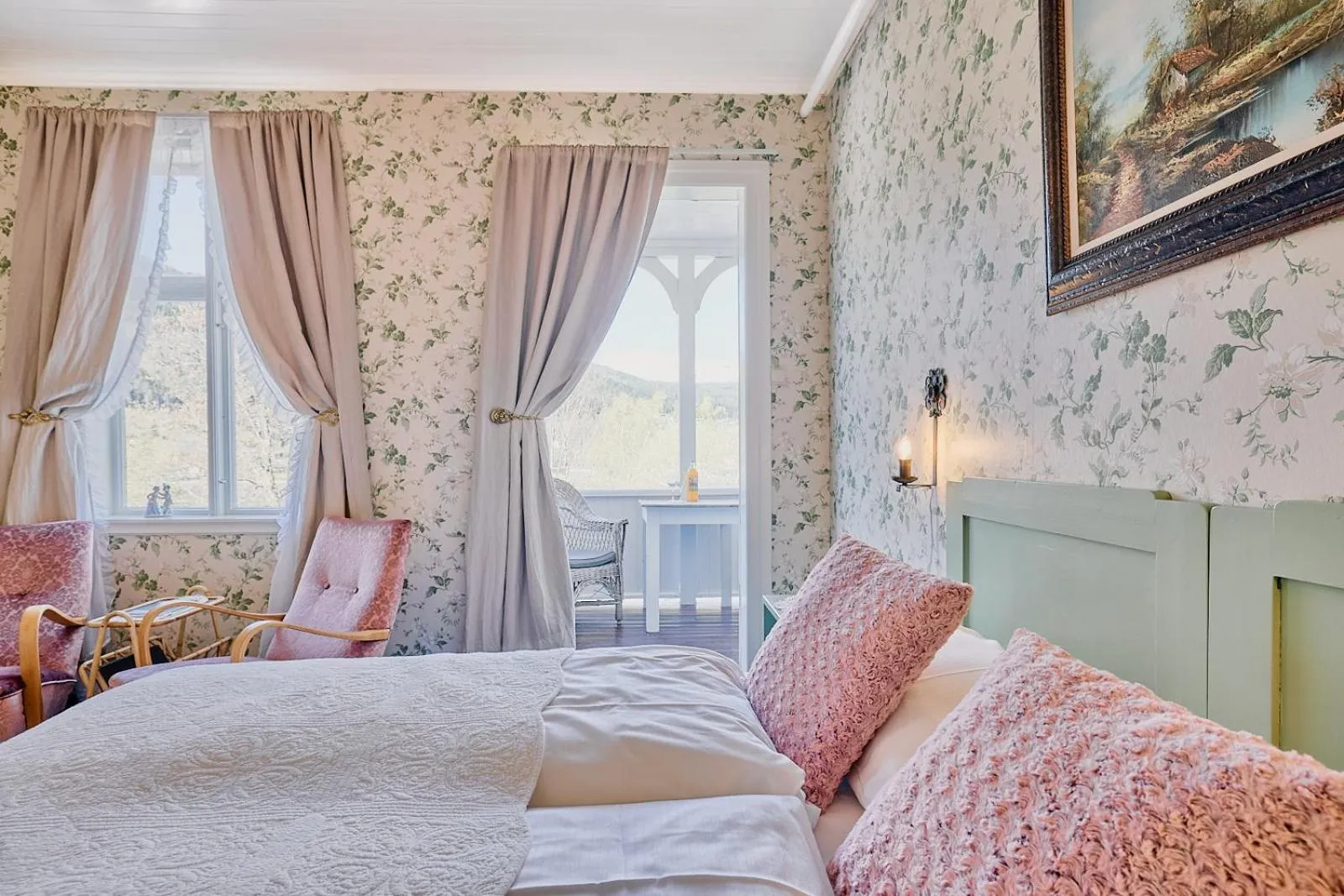 Bedroom, Bed in Visnes Hotel Stryn