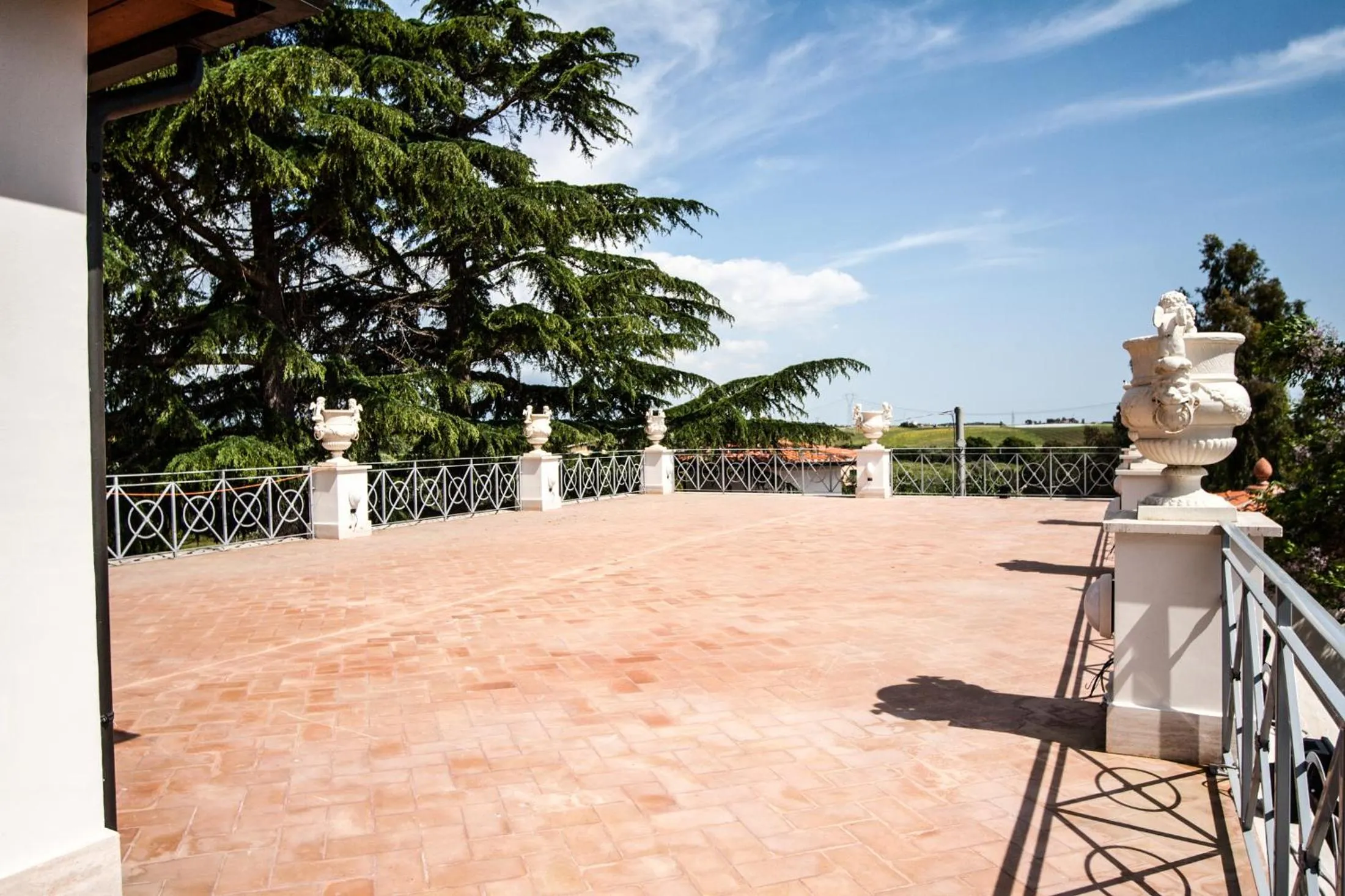 Solarium in Villa Strampelli