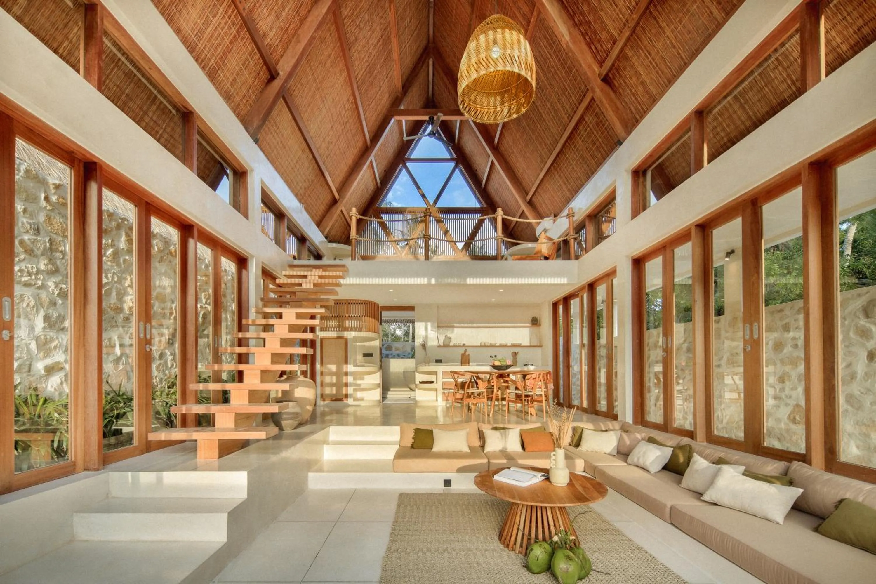 Living room in Tias Villas