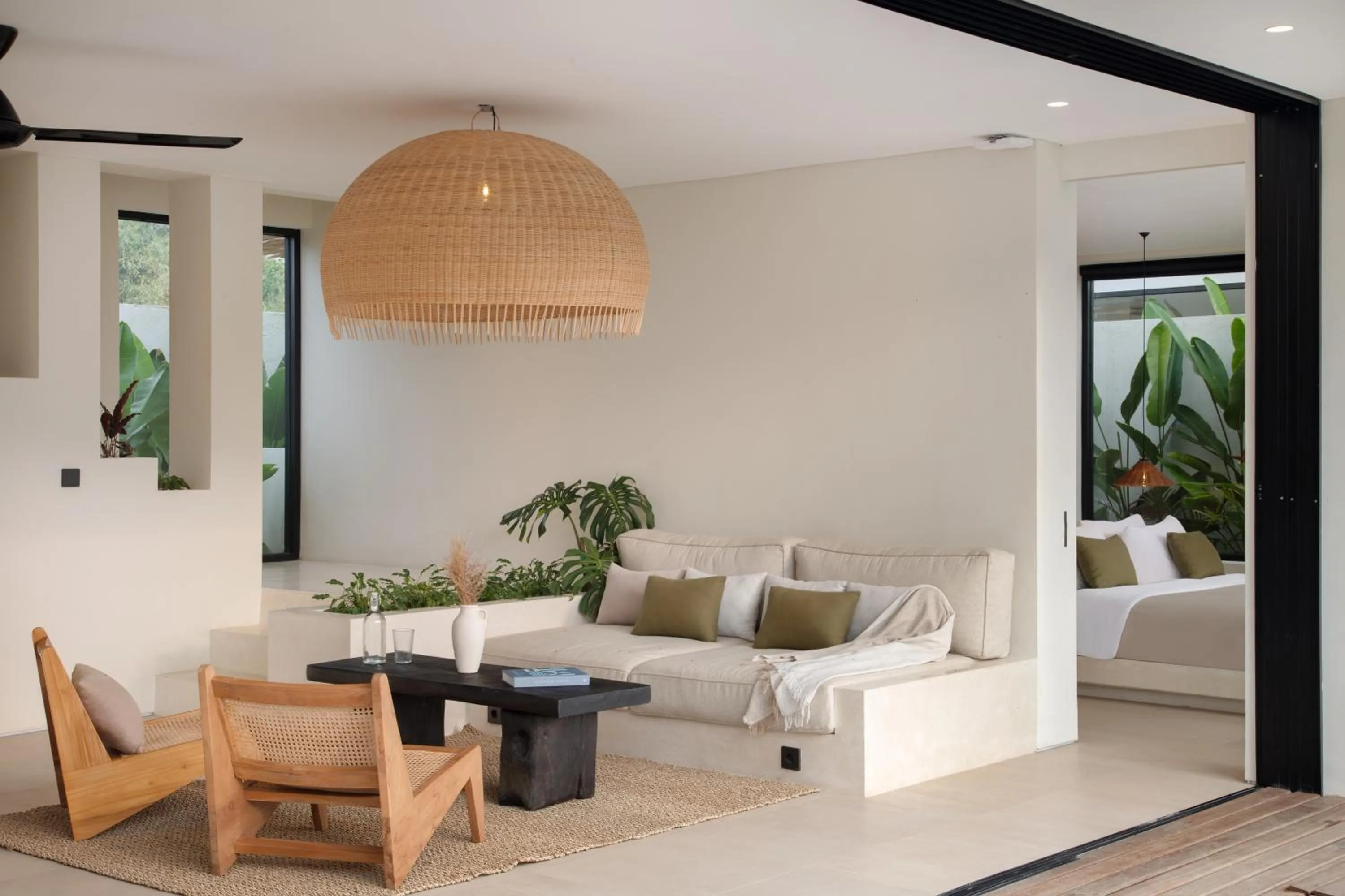 Living room in Tias Villas