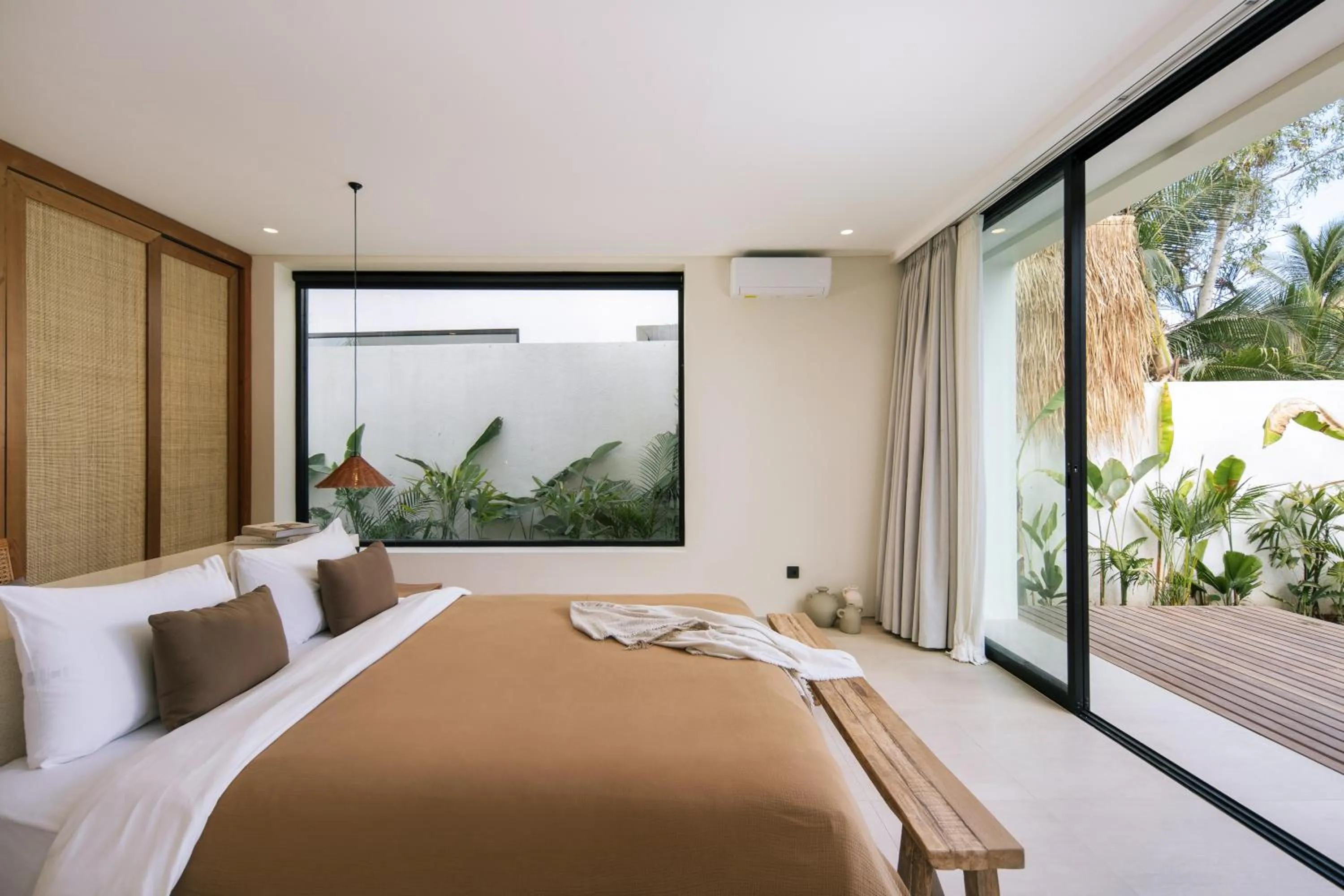 Bed in Tias Villas