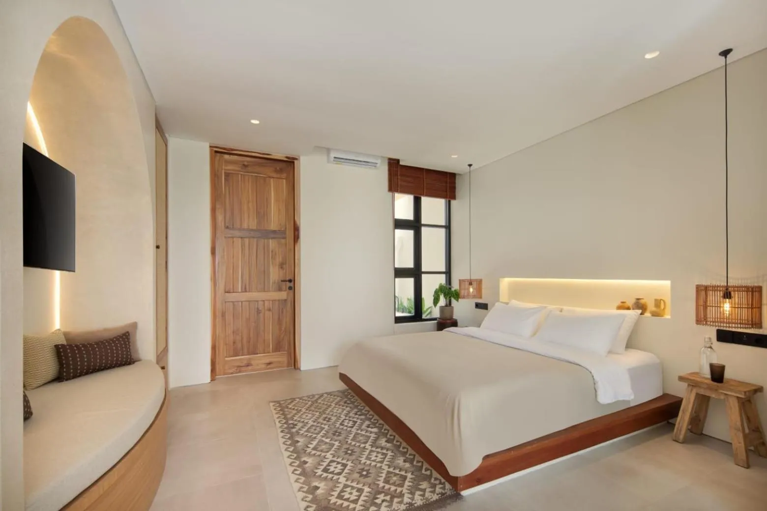 TV and multimedia, Bed in Tias Villas