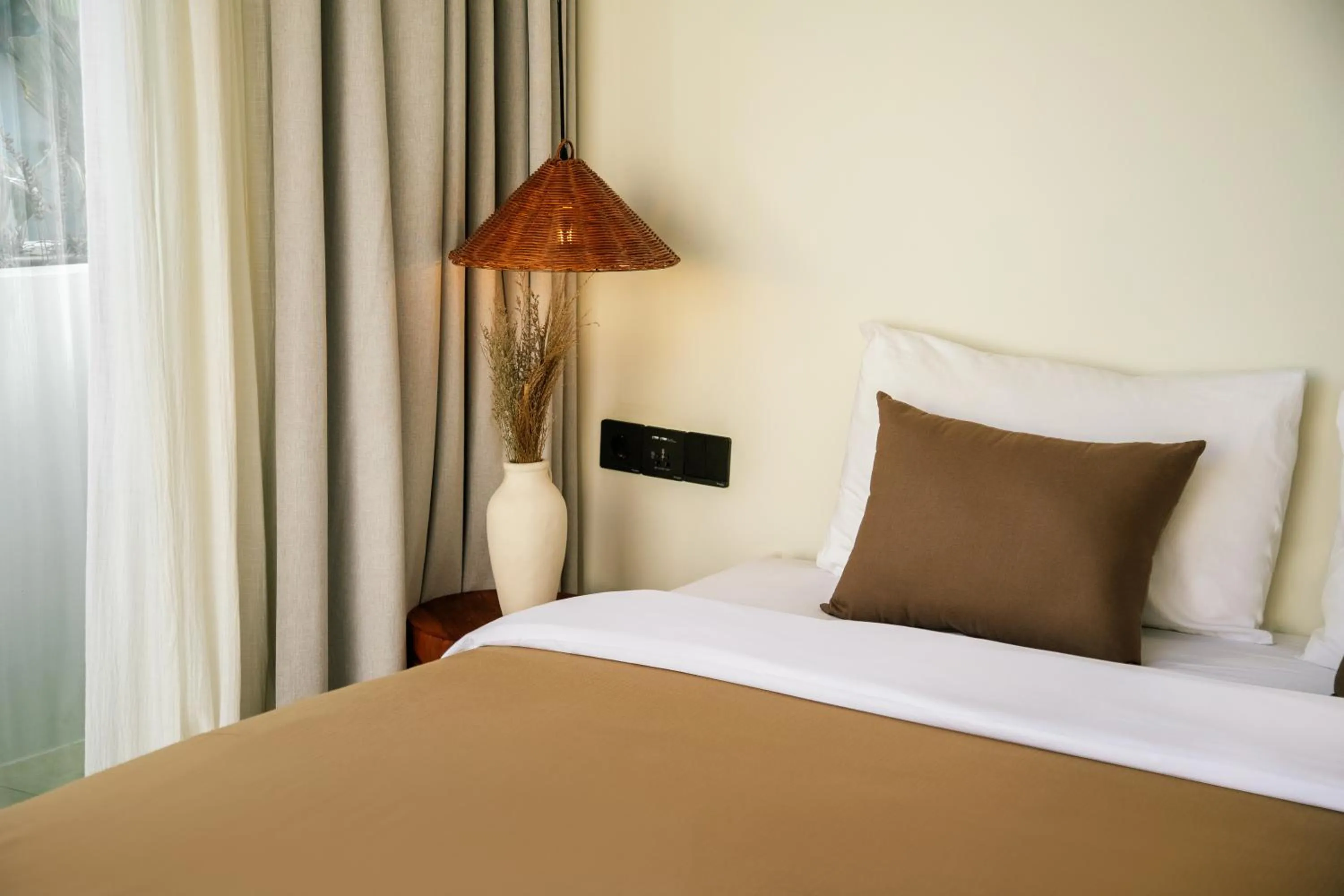 Bedroom, Bed in Tias Villas