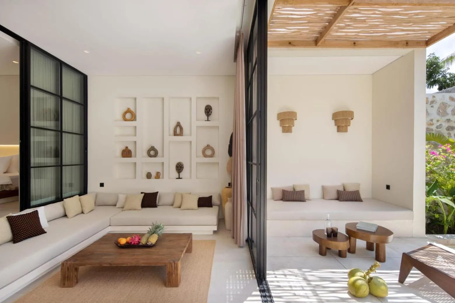 Living room in Tias Villas