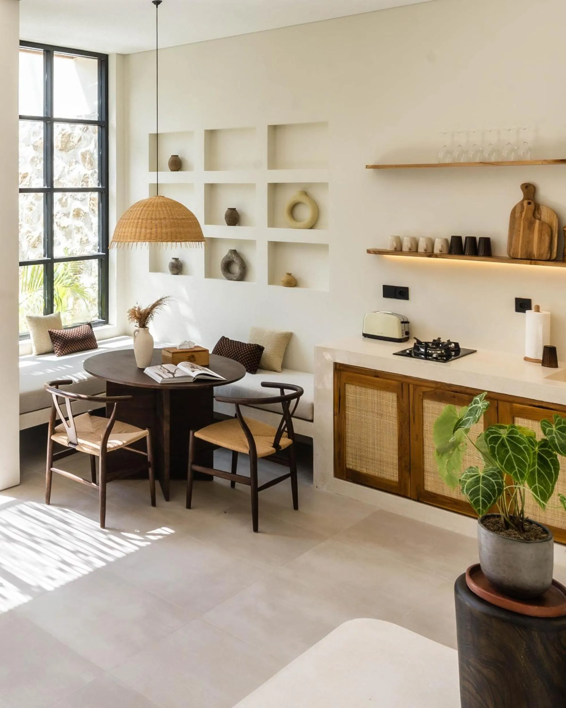 Kitchen or kitchenette in Tias Villas