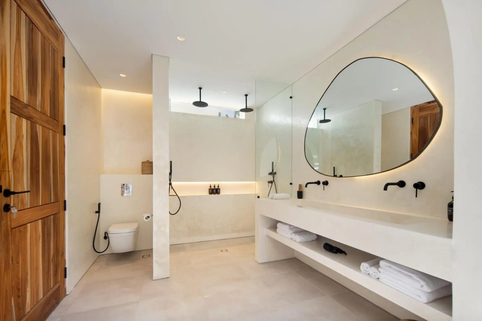 Shower in Tias Villas