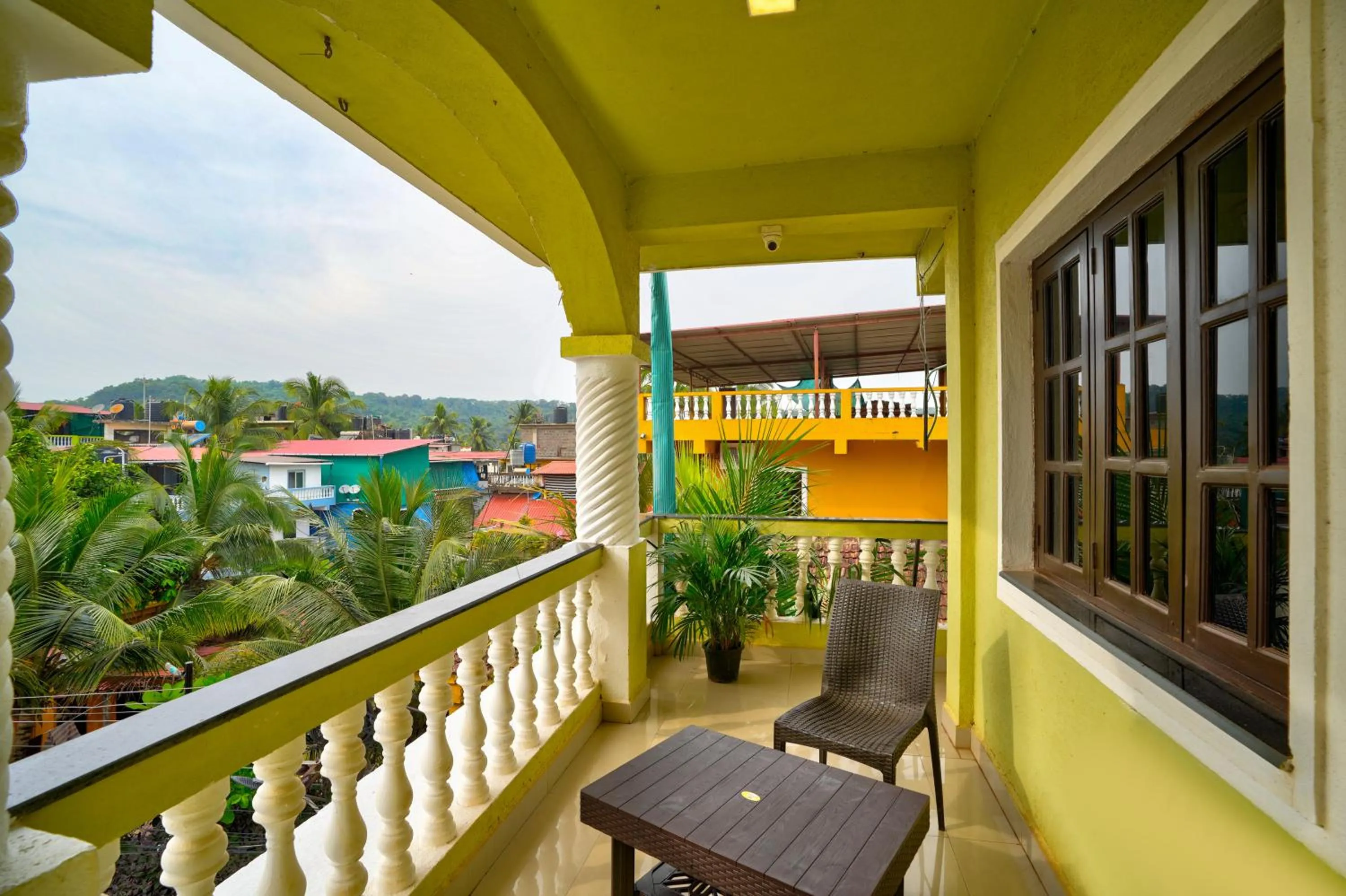 Seating area in Hotel Salty Waves Baga