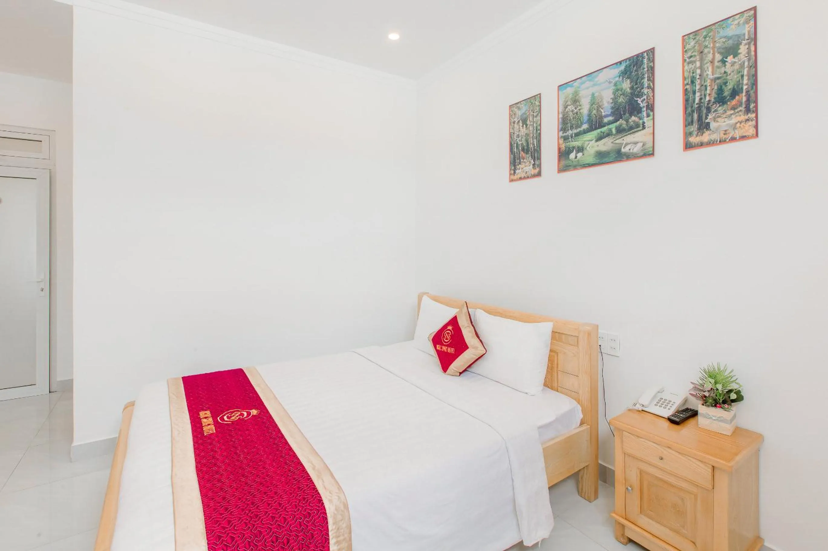 Bed in Ngọc Sang 3 Hotel