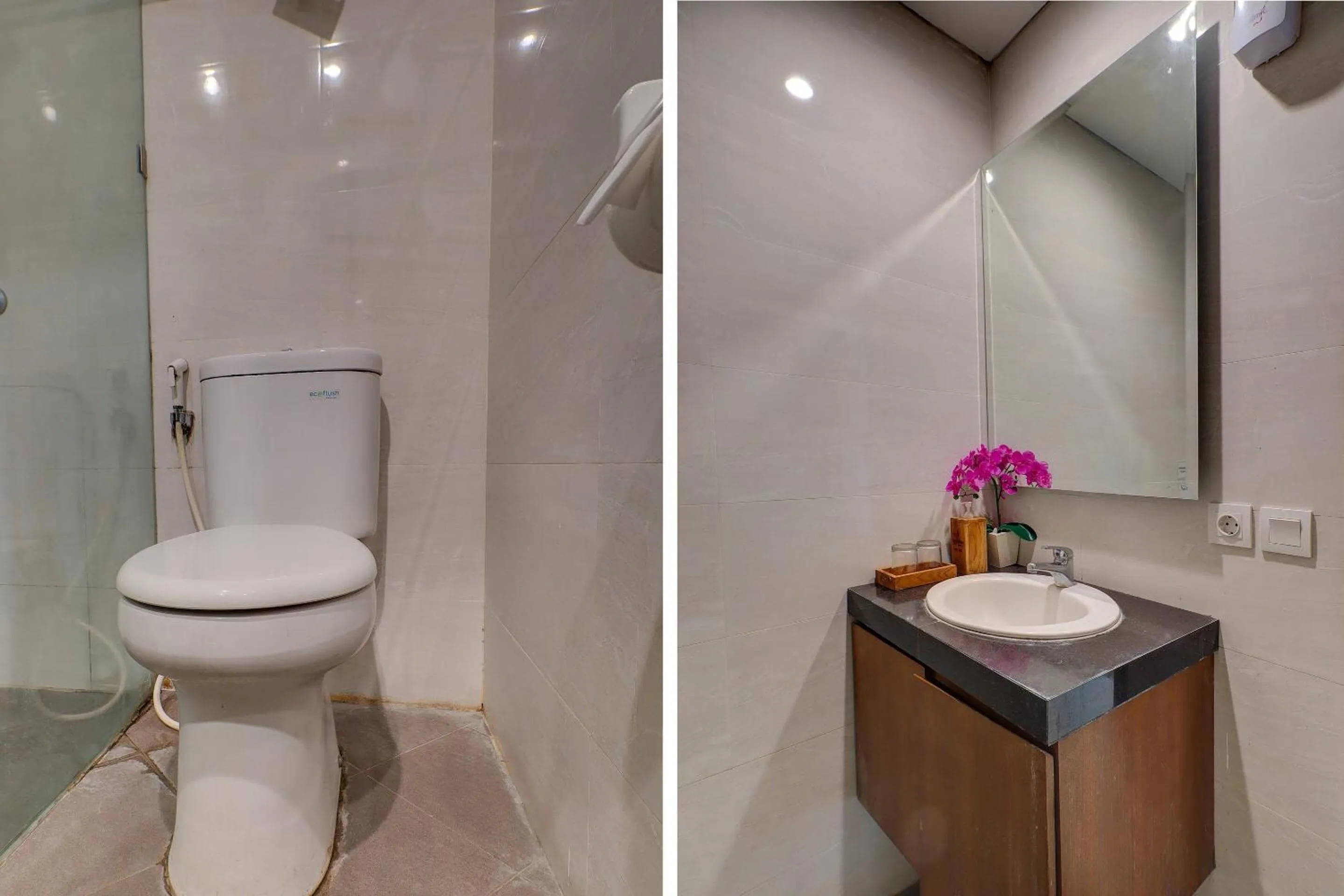 Bathroom in OYO Life 92852 Singgah Hotel Legian