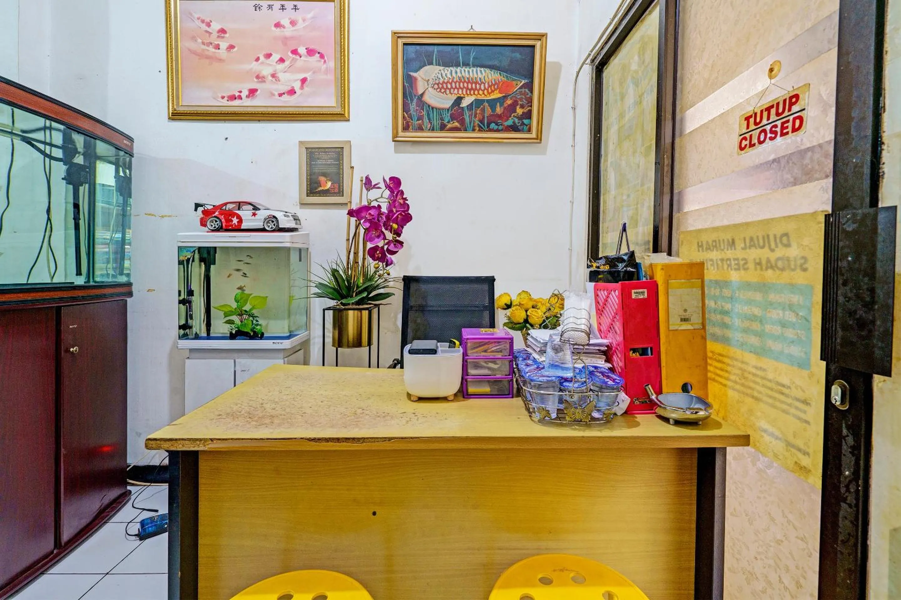 Lobby or reception in OYO Life 92718 Apartement Gateway Cicadas