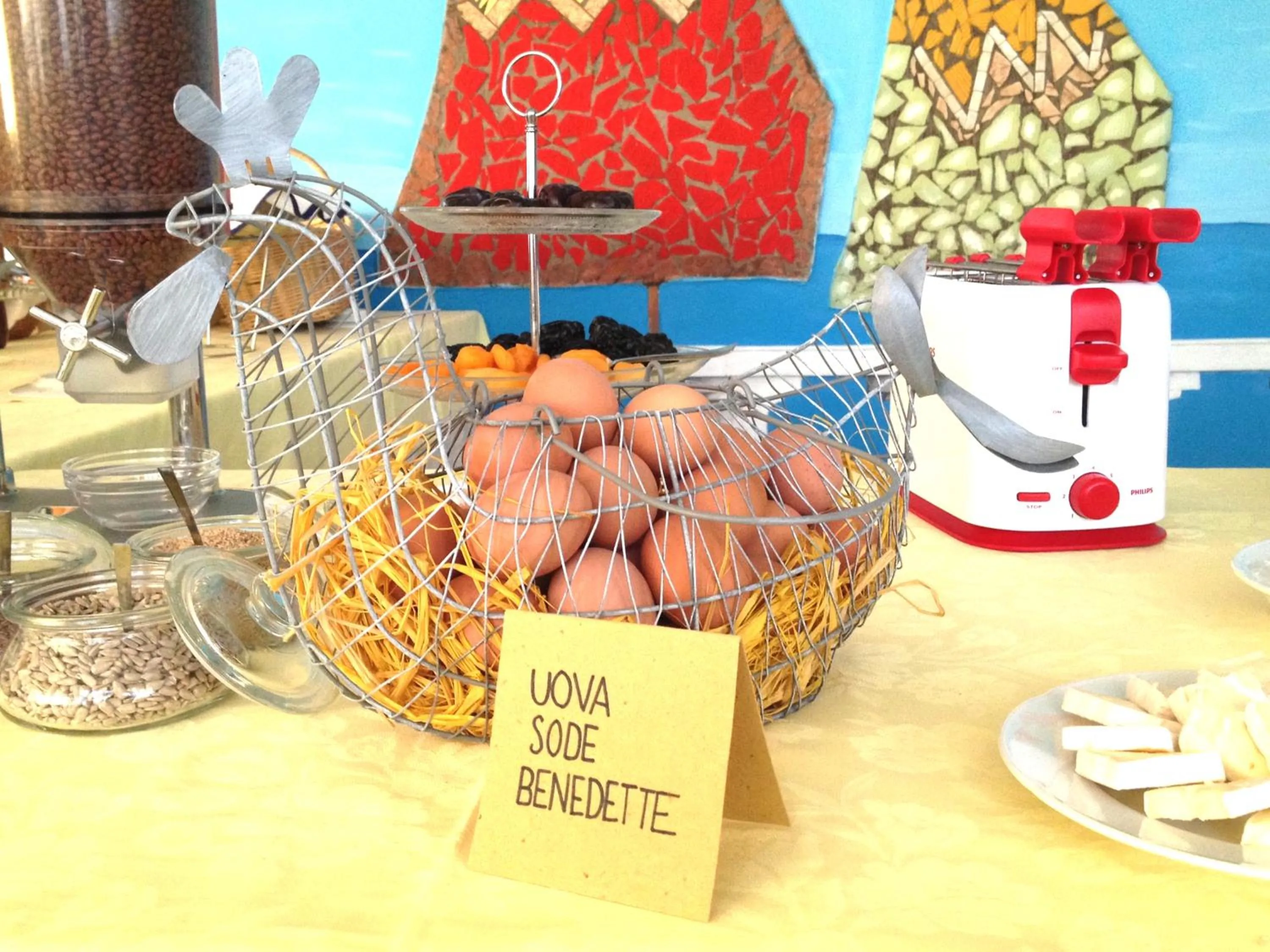 Buffet breakfast in Hotel Lux