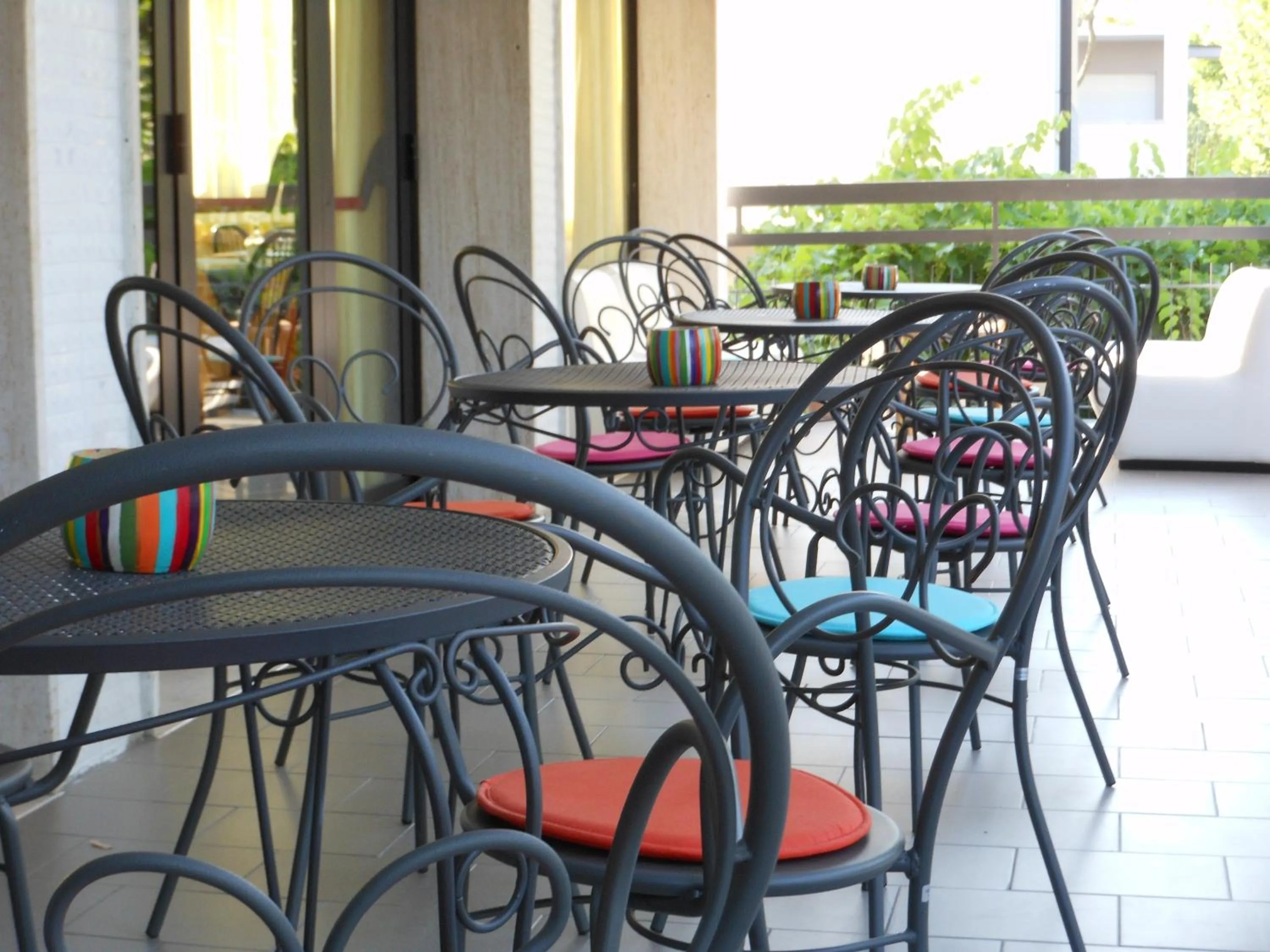 Decorative detail in Hotel Lux