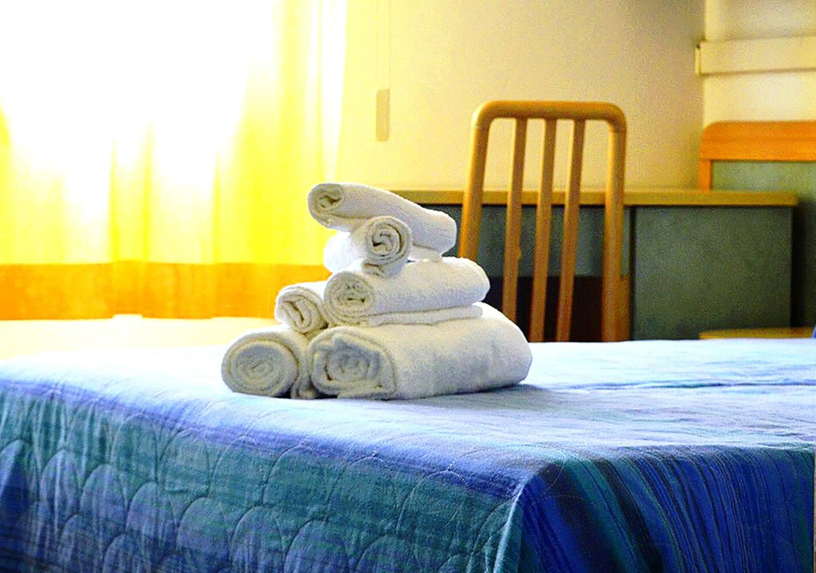 Bedroom in Hotel Lux