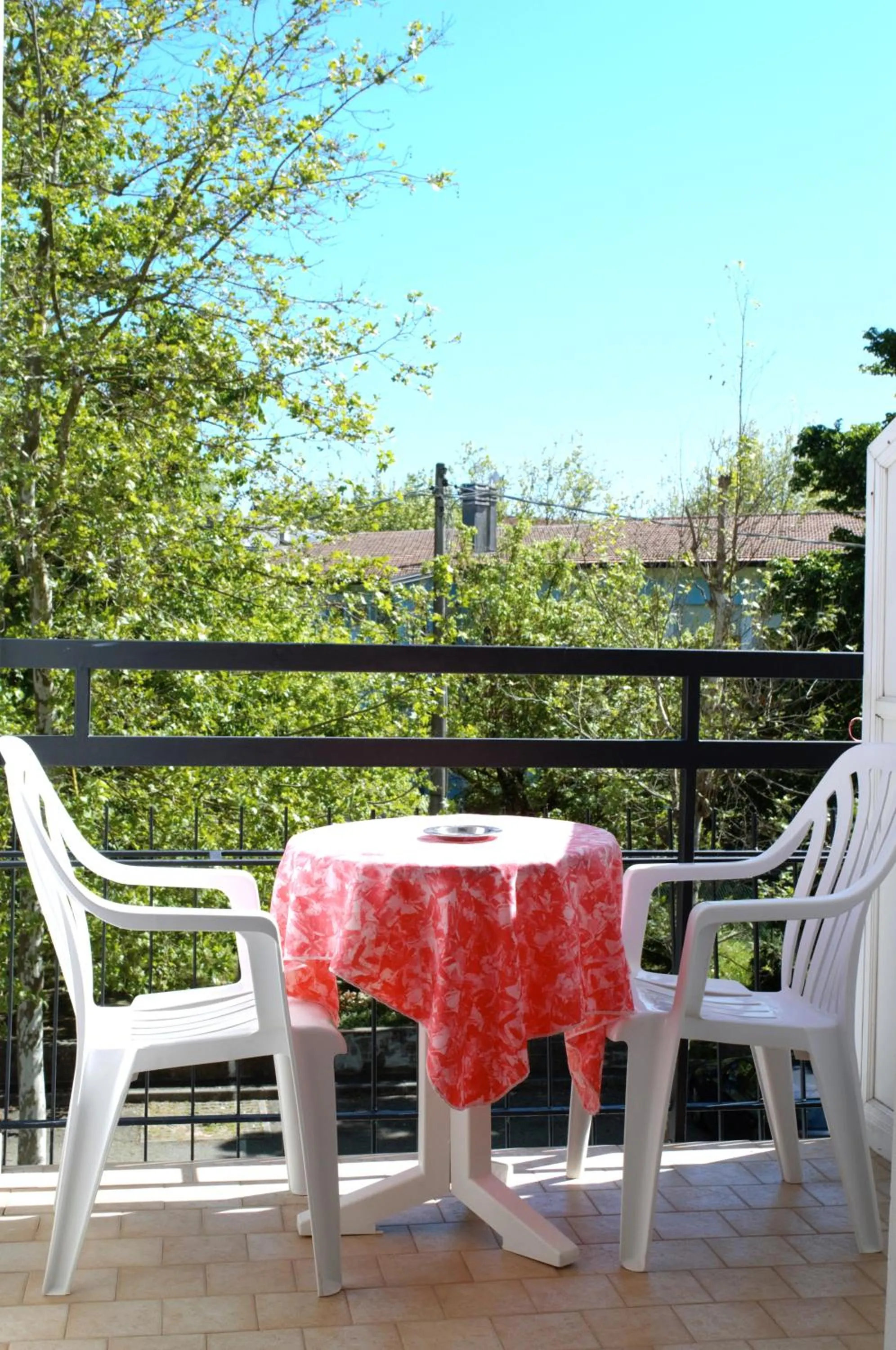 Balcony/Terrace in Hotel Lux