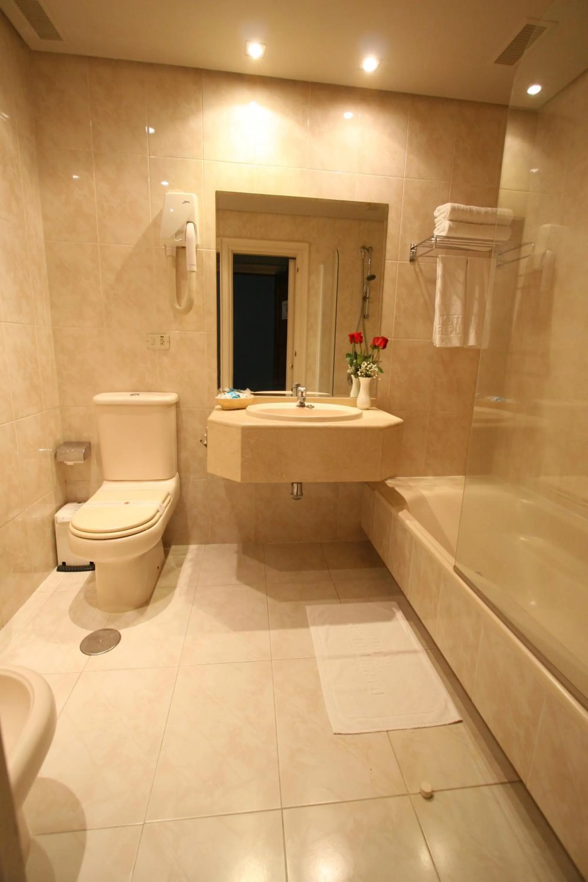 Bathroom in Motel Aeropuerto