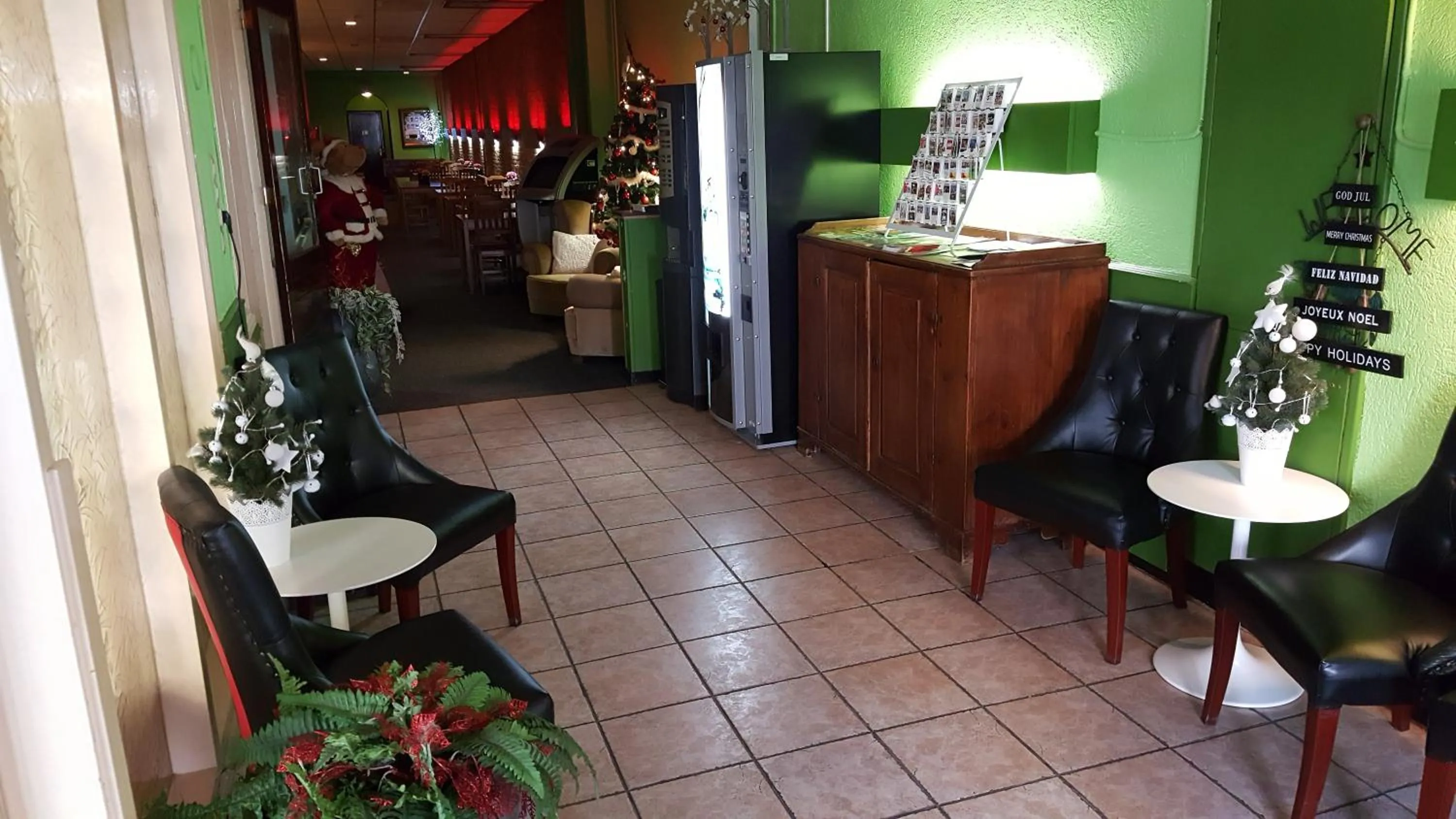 Lobby or reception in Hotel Dupuis