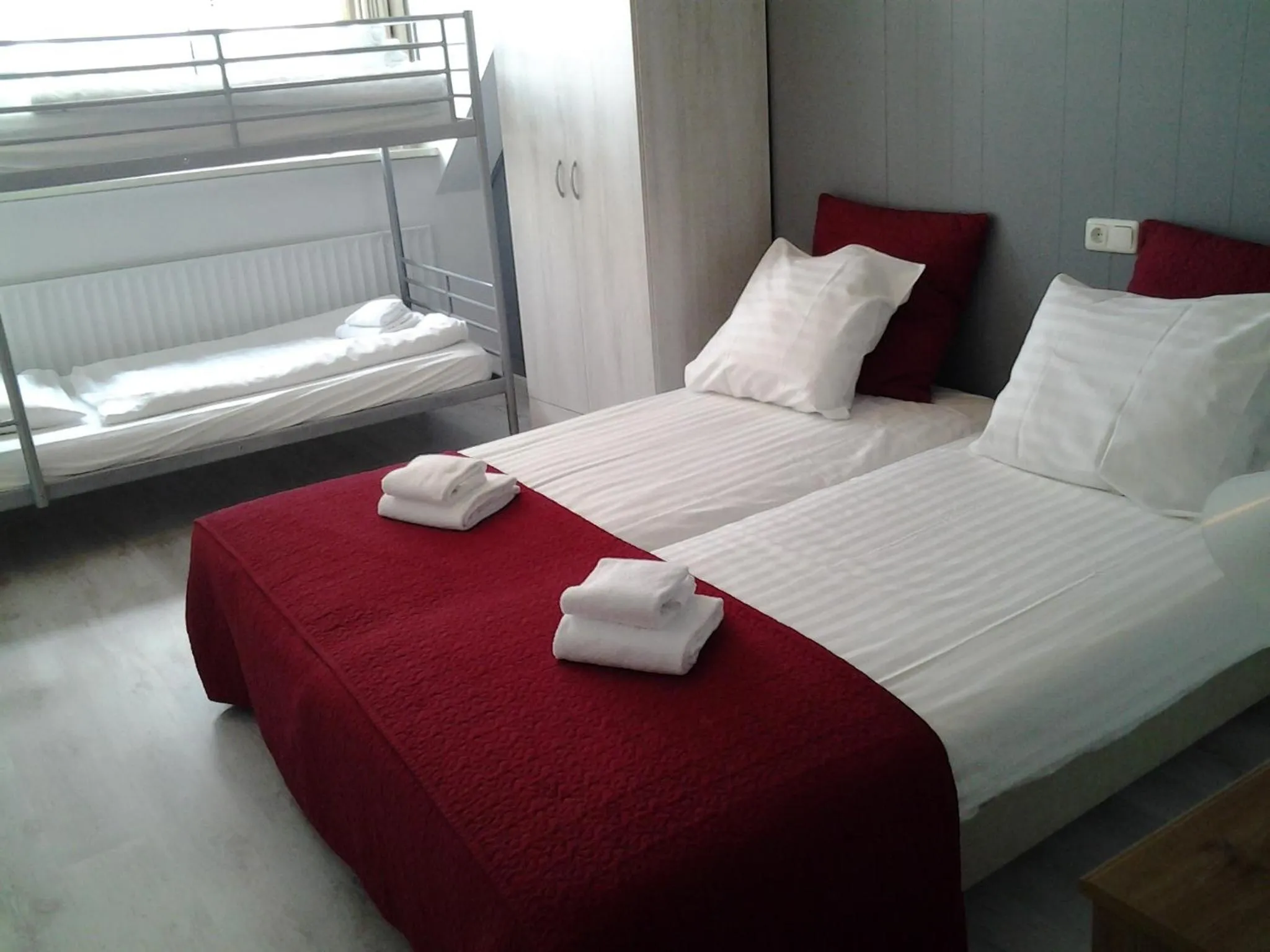 Bed in Hotel Dupuis