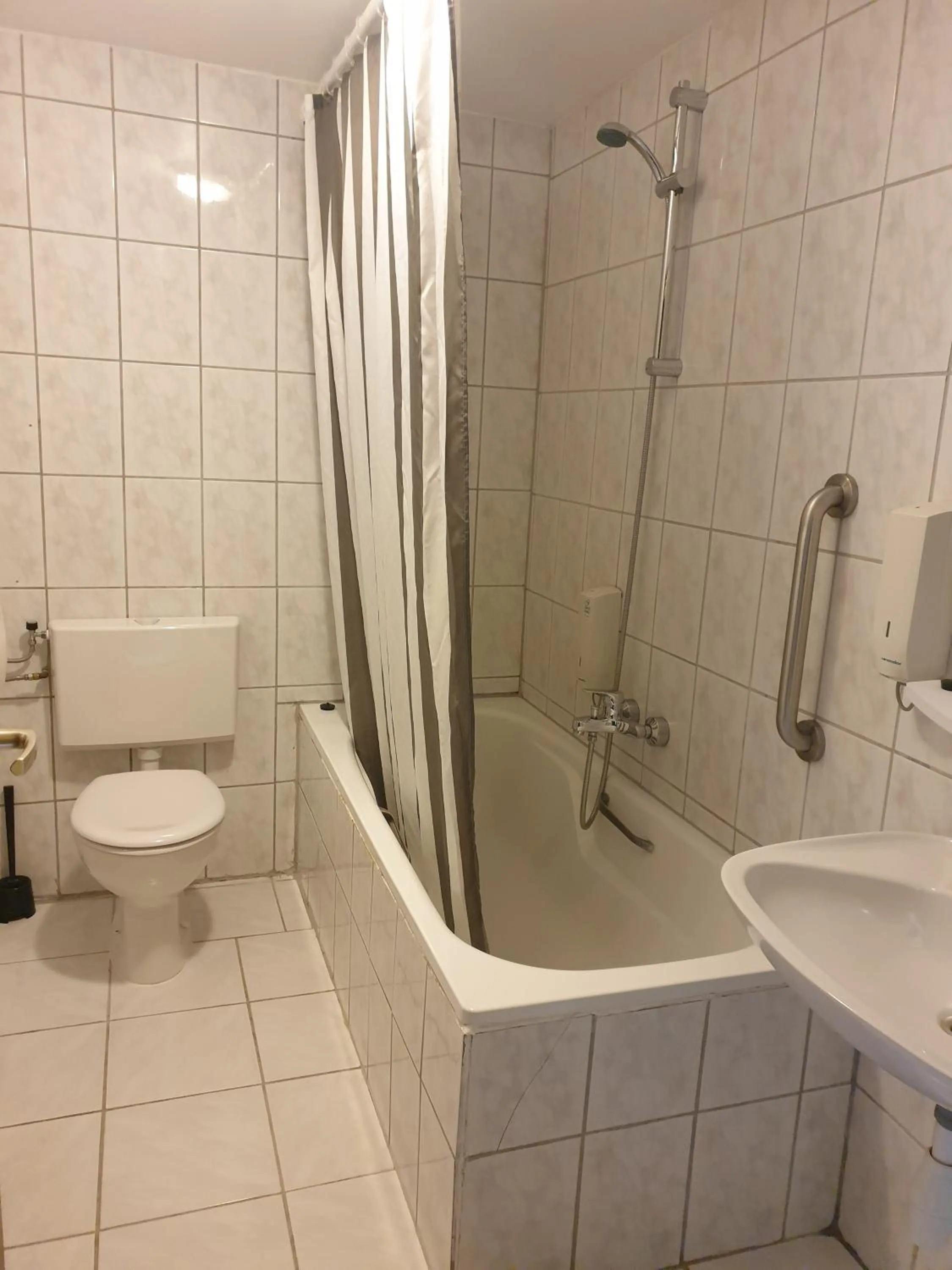 Bathroom in Hotel Dupuis