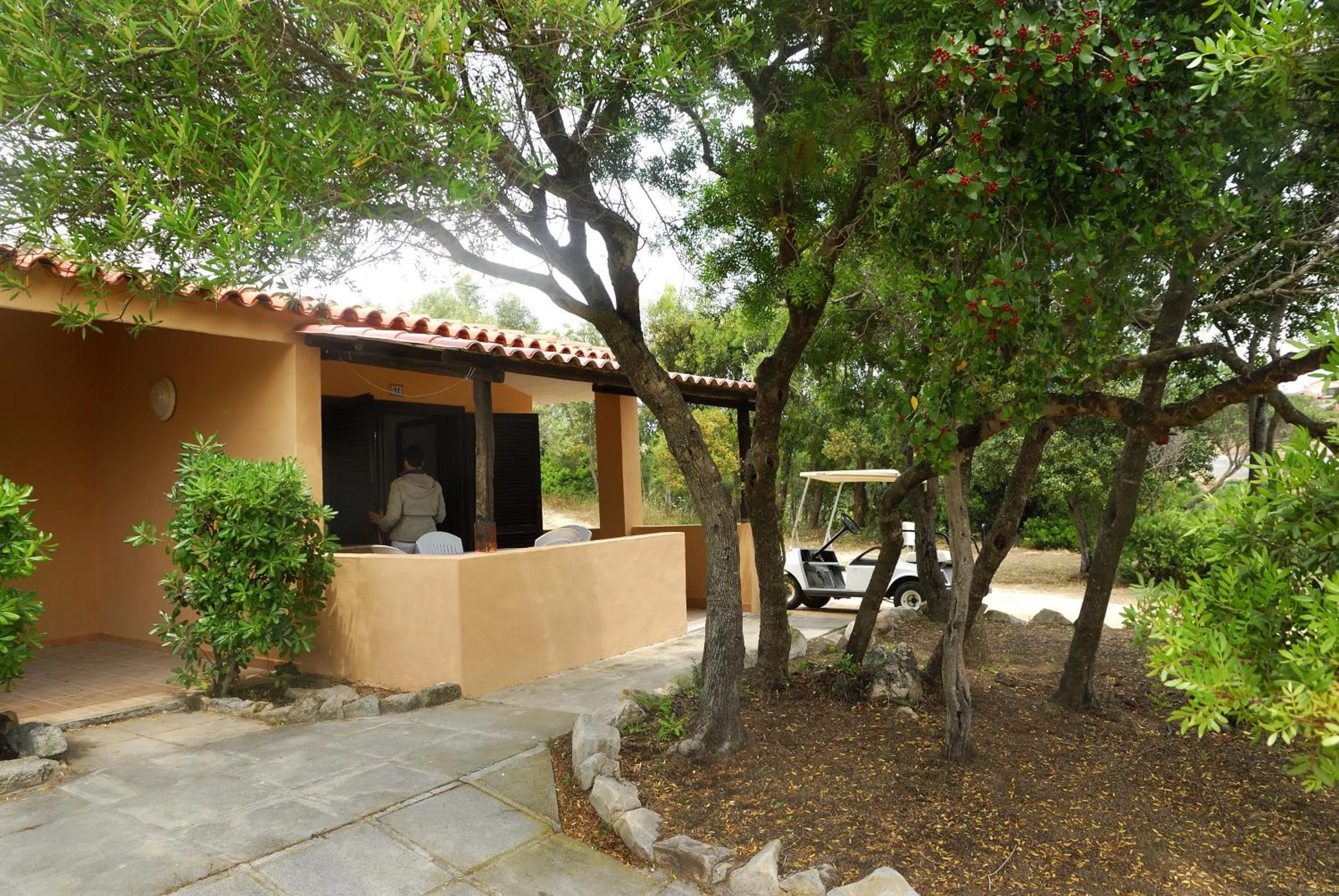 Facade/entrance in Camping Village Capo D'Orso
