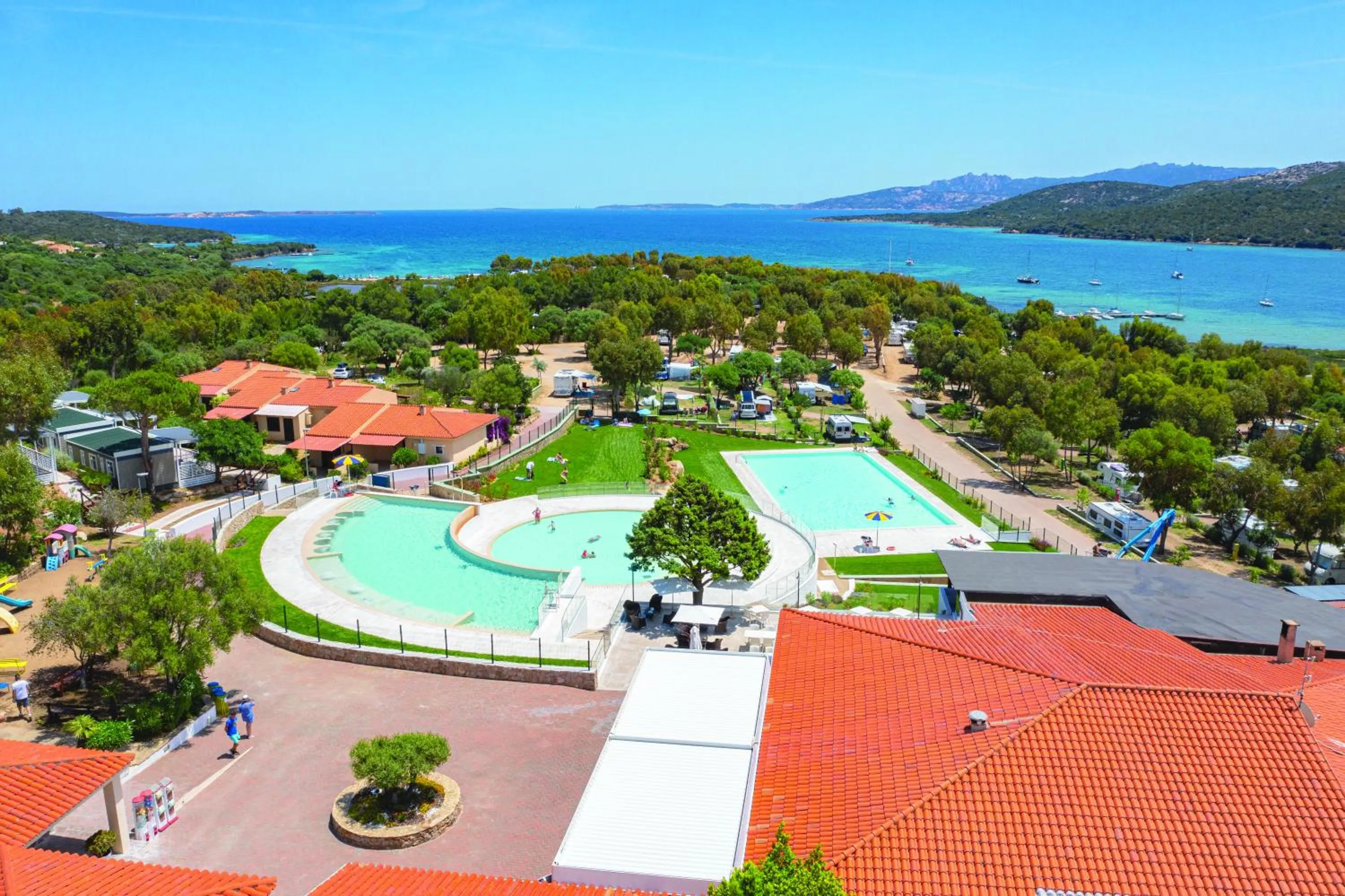Swimming pool in Camping Village Capo D'Orso