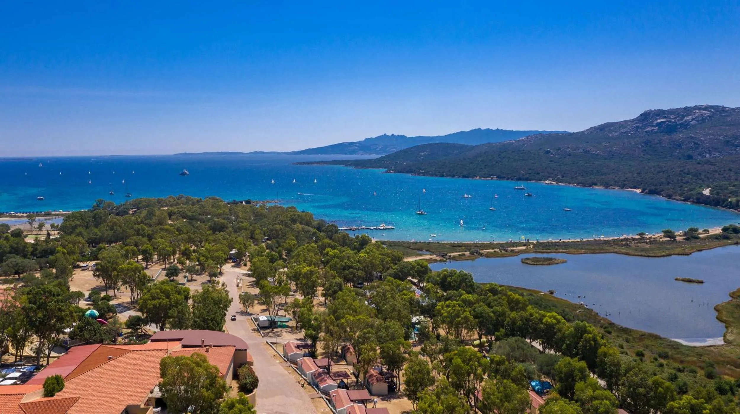 Natural landscape in Camping Village Capo D'Orso