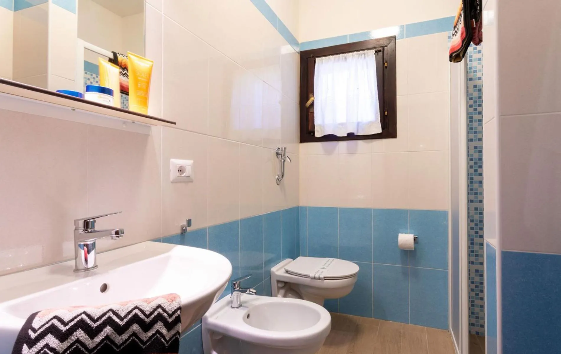 Bathroom in Camping Village Capo D'Orso