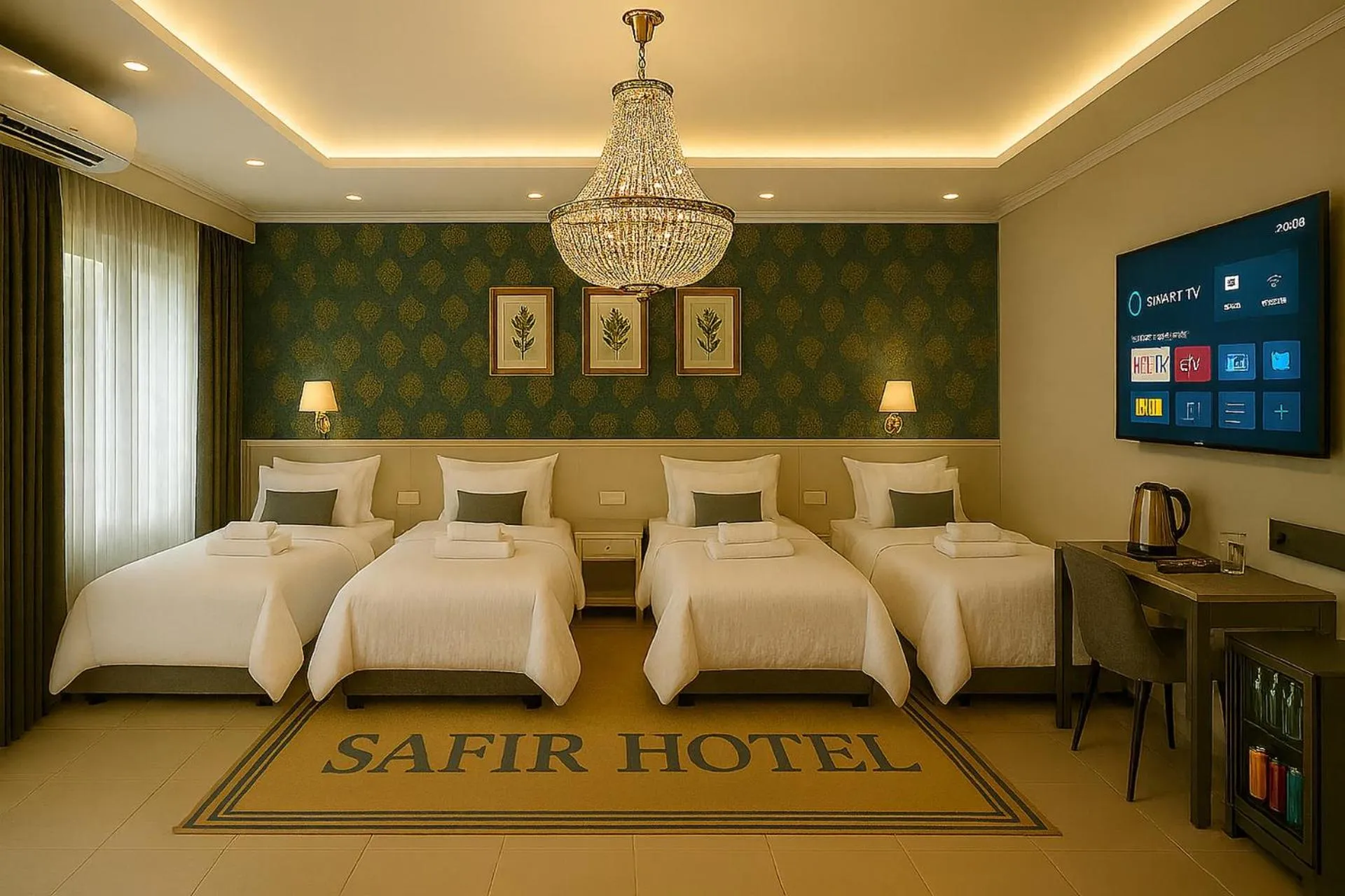 Bed in Çorlu Safir Hotel & City Center