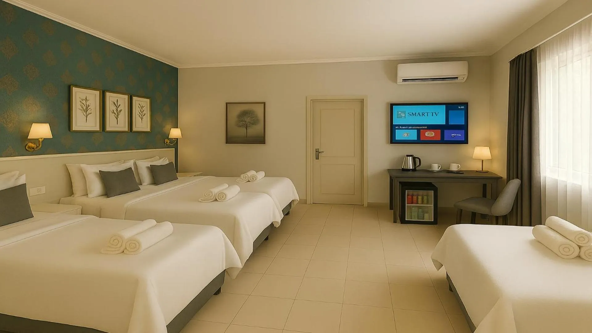 Bed in Çorlu Safir Hotel & City Center