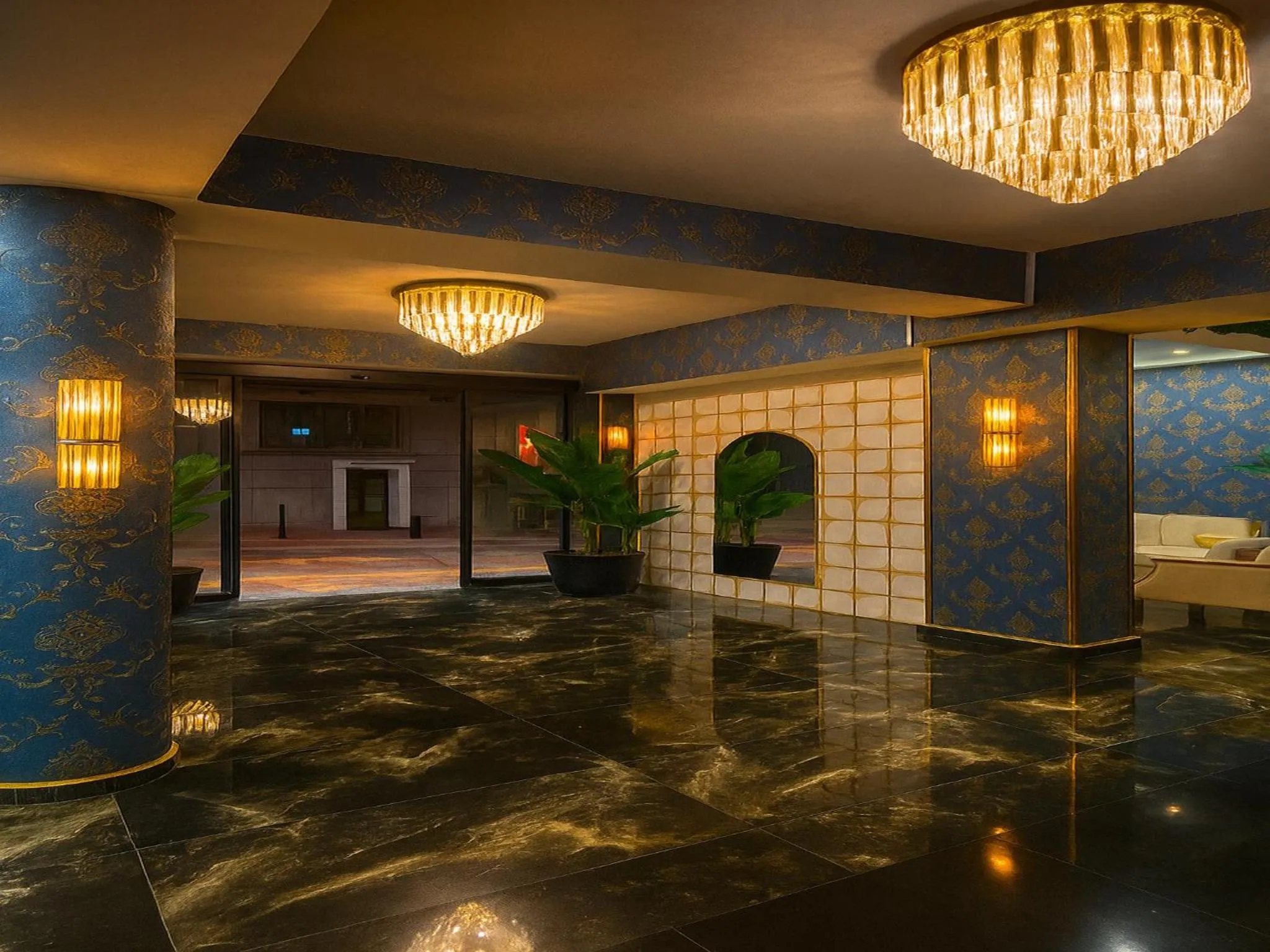 Lobby or reception in Çorlu Safir Hotel & City Center