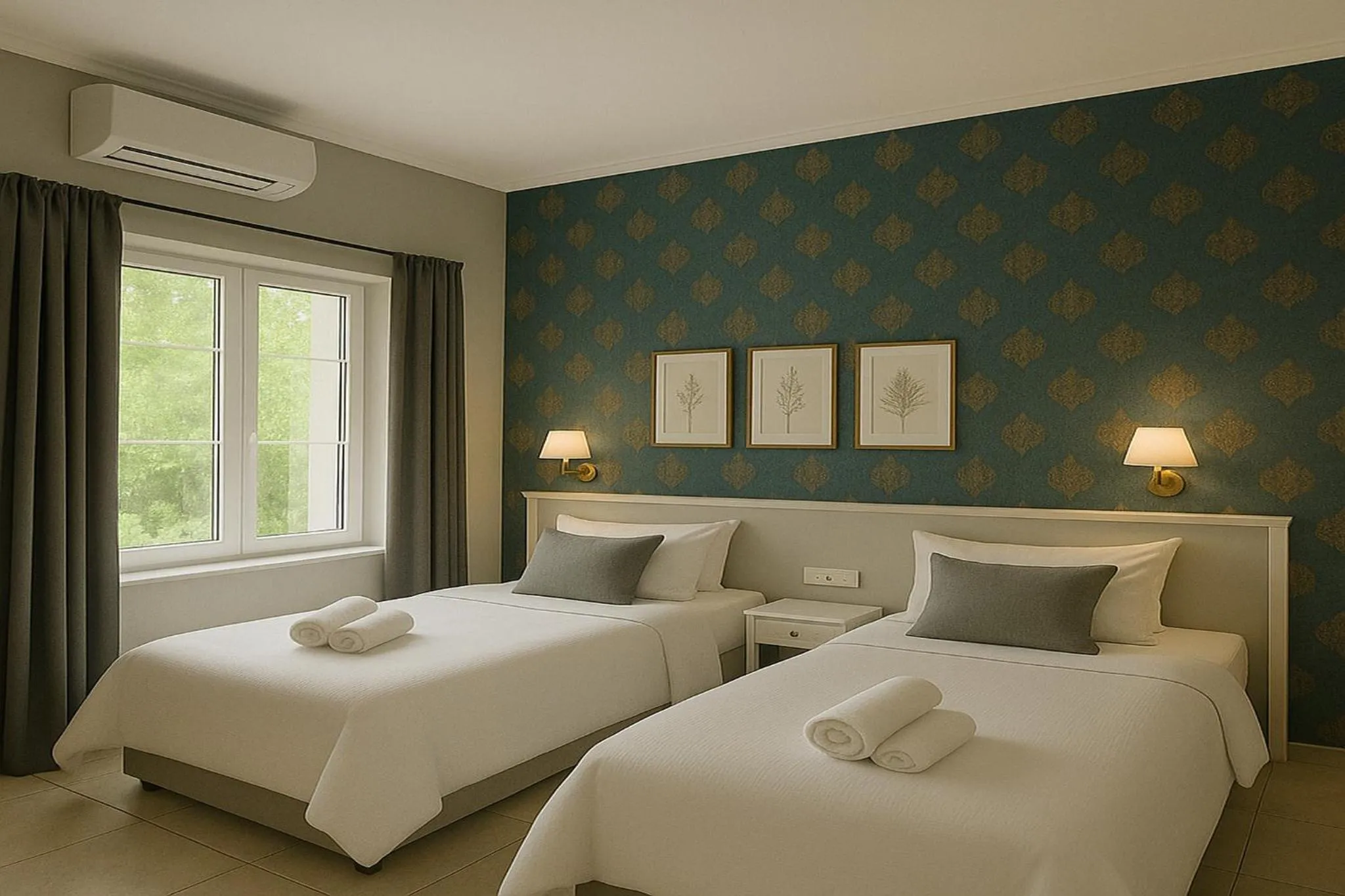 Bed in Çorlu Safir Hotel & City Center