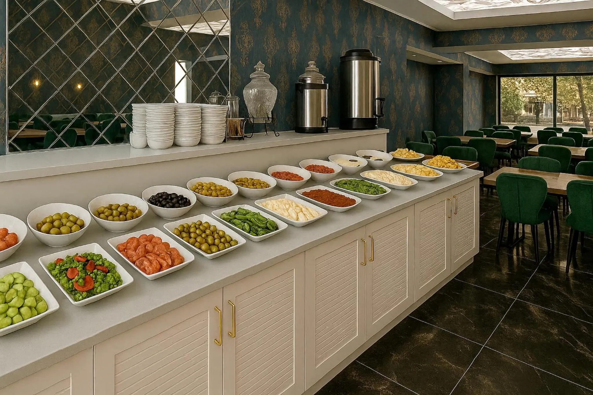 Buffet breakfast in Çorlu Safir Hotel & City Center