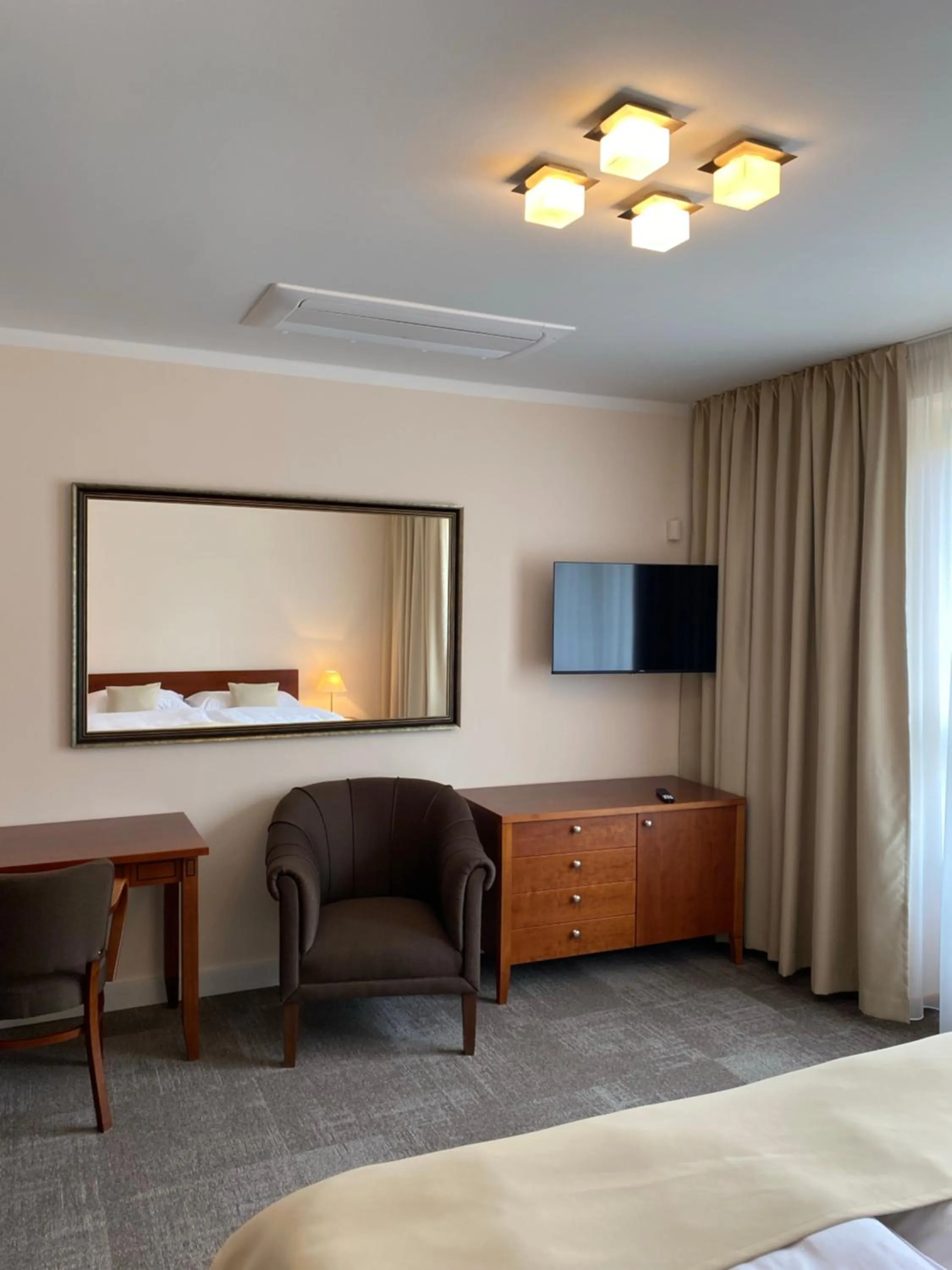 Bed in Golf Hotel Austerlitz