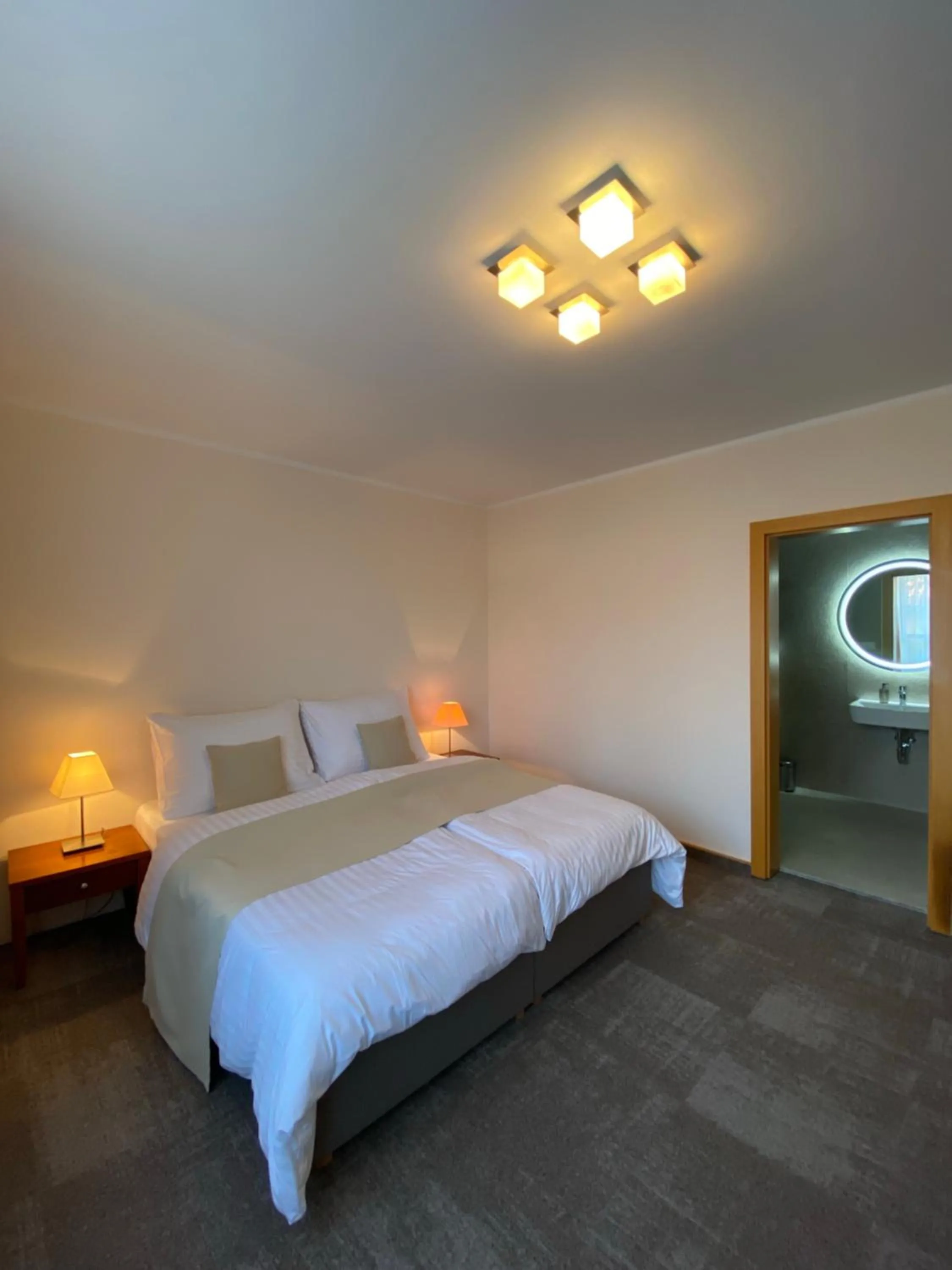 Bed in Golf Hotel Austerlitz