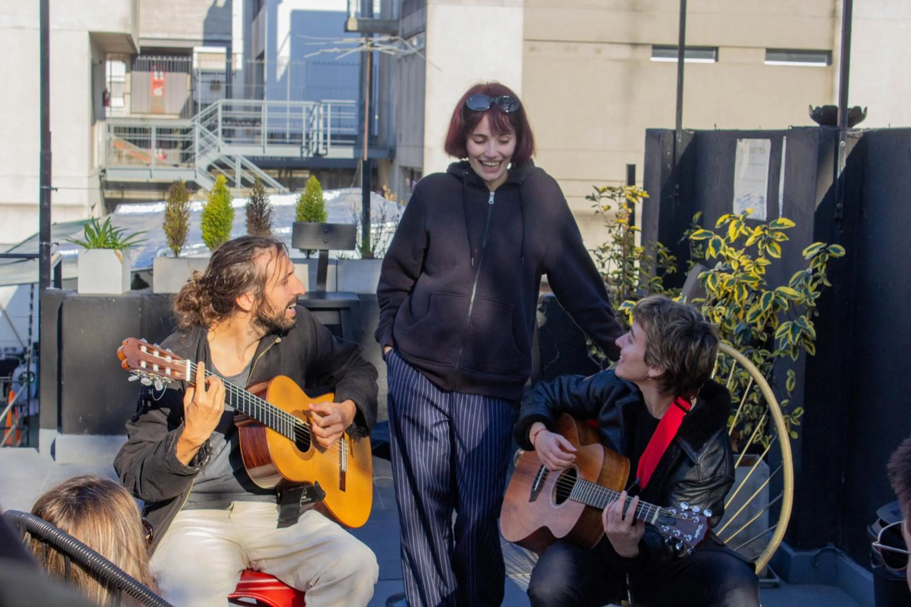 Balcony/Terrace in PH Palermo Hostel