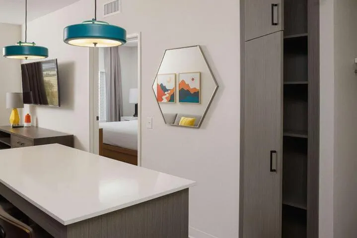 Dining area in WaterWalk Extended Stay by Wyndham Huntsville