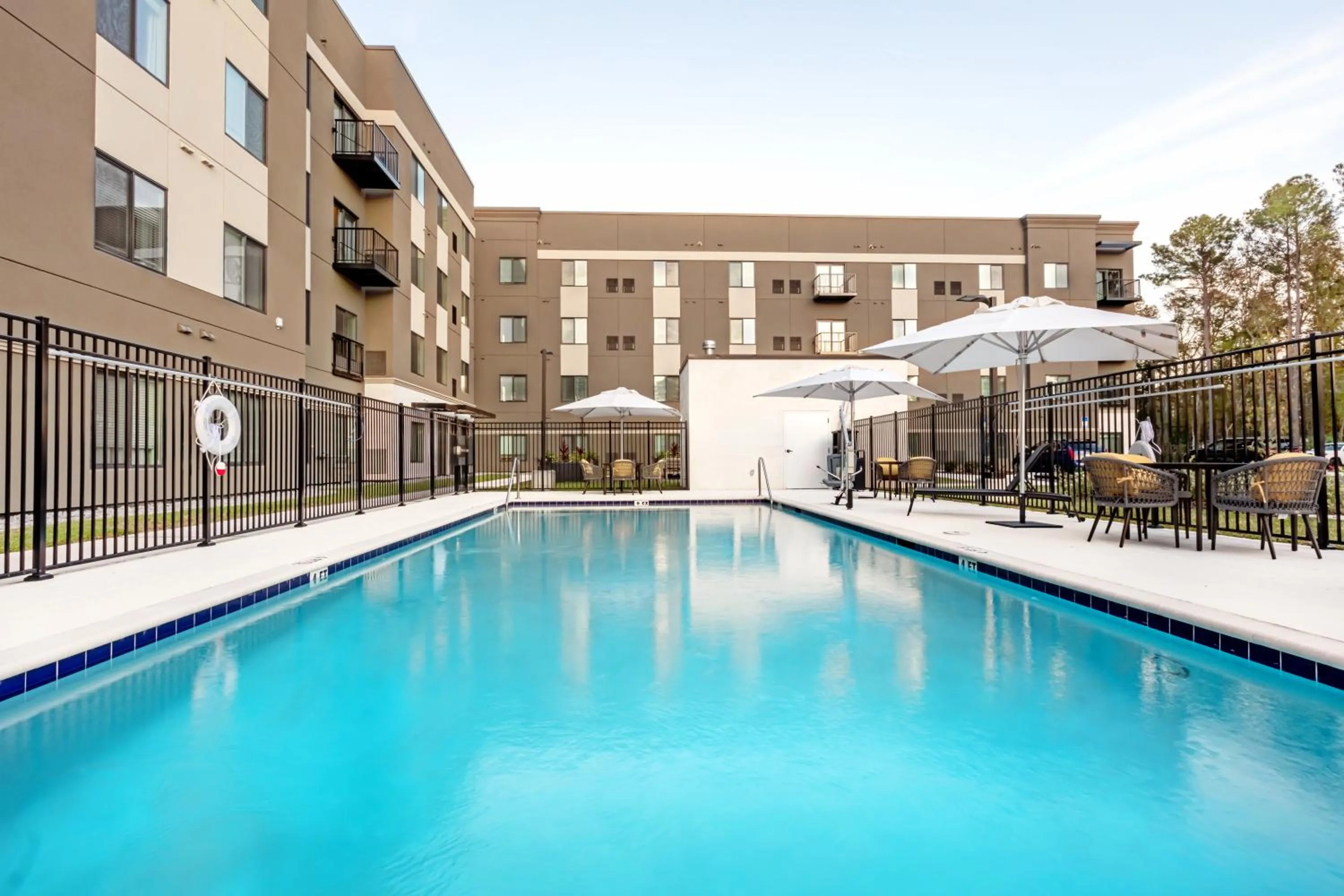 Swimming pool in WaterWalk Extended Stay by Wyndham Huntsville