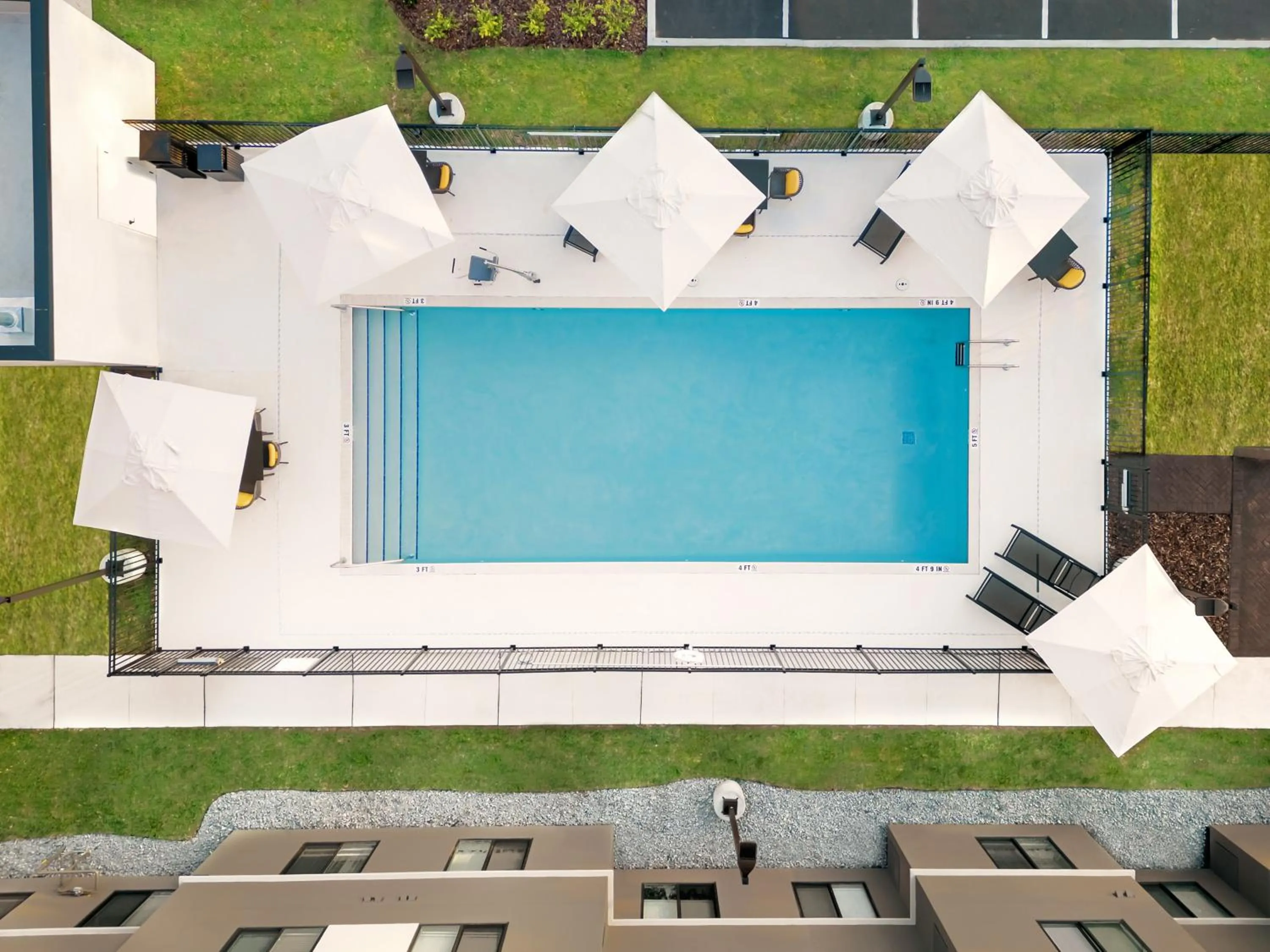 Swimming pool in WaterWalk Extended Stay by Wyndham Huntsville