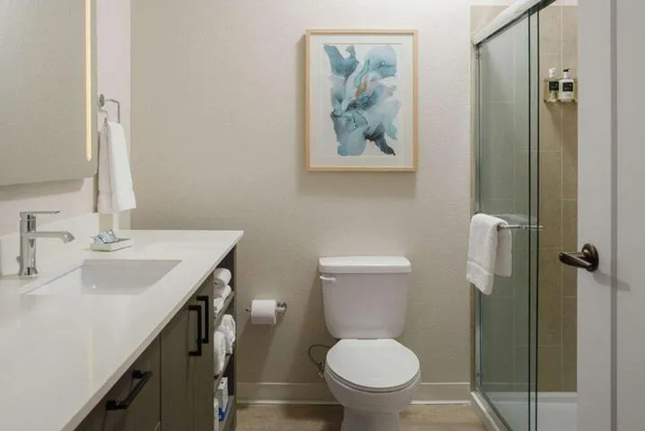 Bathroom in WaterWalk Extended Stay by Wyndham Huntsville