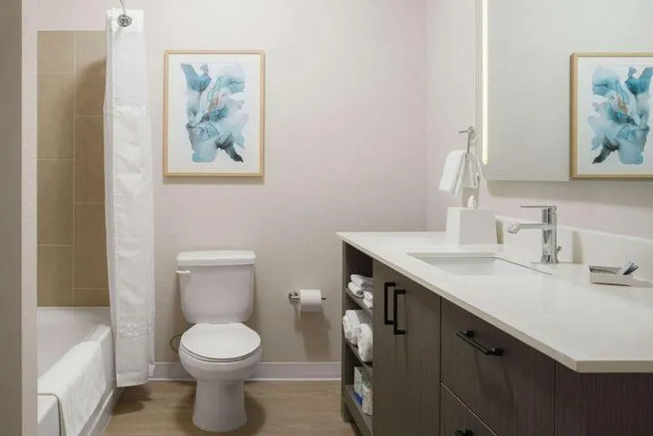 Bathroom in WaterWalk Extended Stay by Wyndham Huntsville