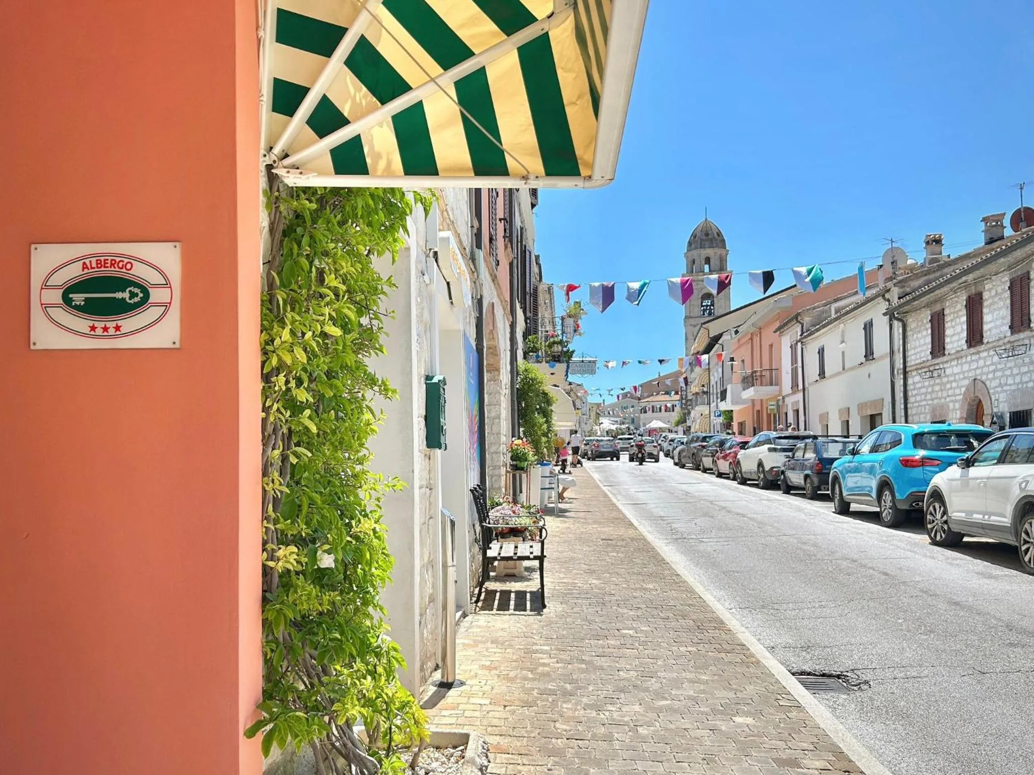 Property building in Hotel "Il Parco" B&B Sirolo