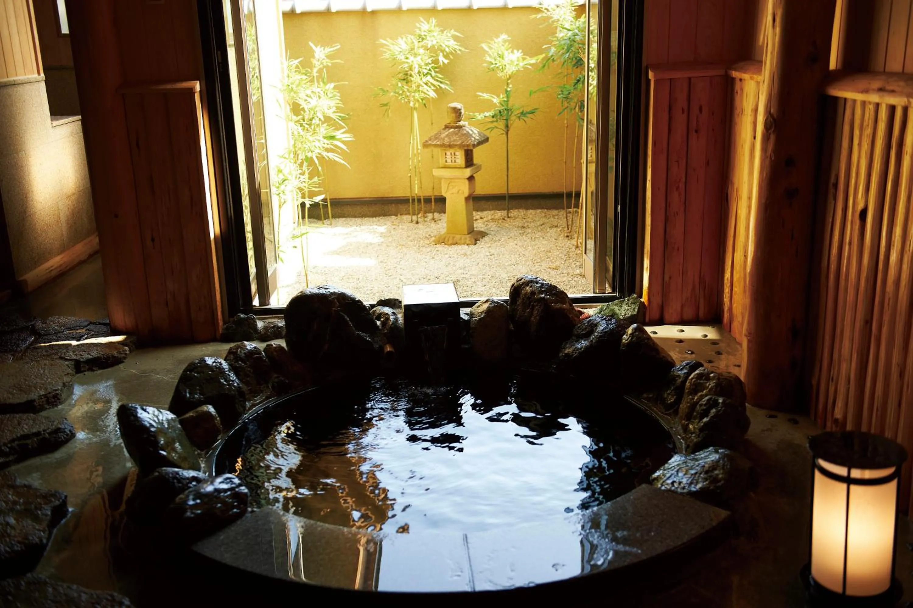 Hot Spring Bath in Bettei Soan