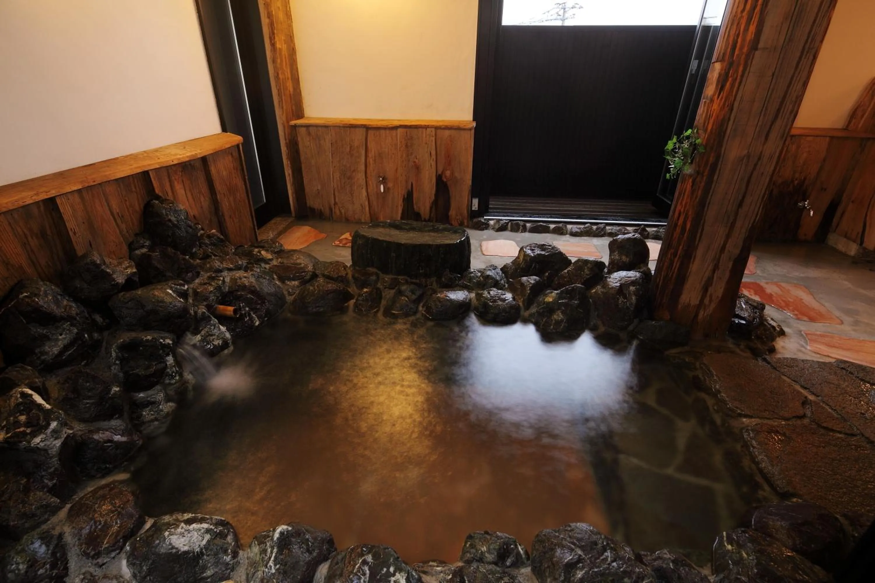 Hot Spring Bath in Bettei Soan