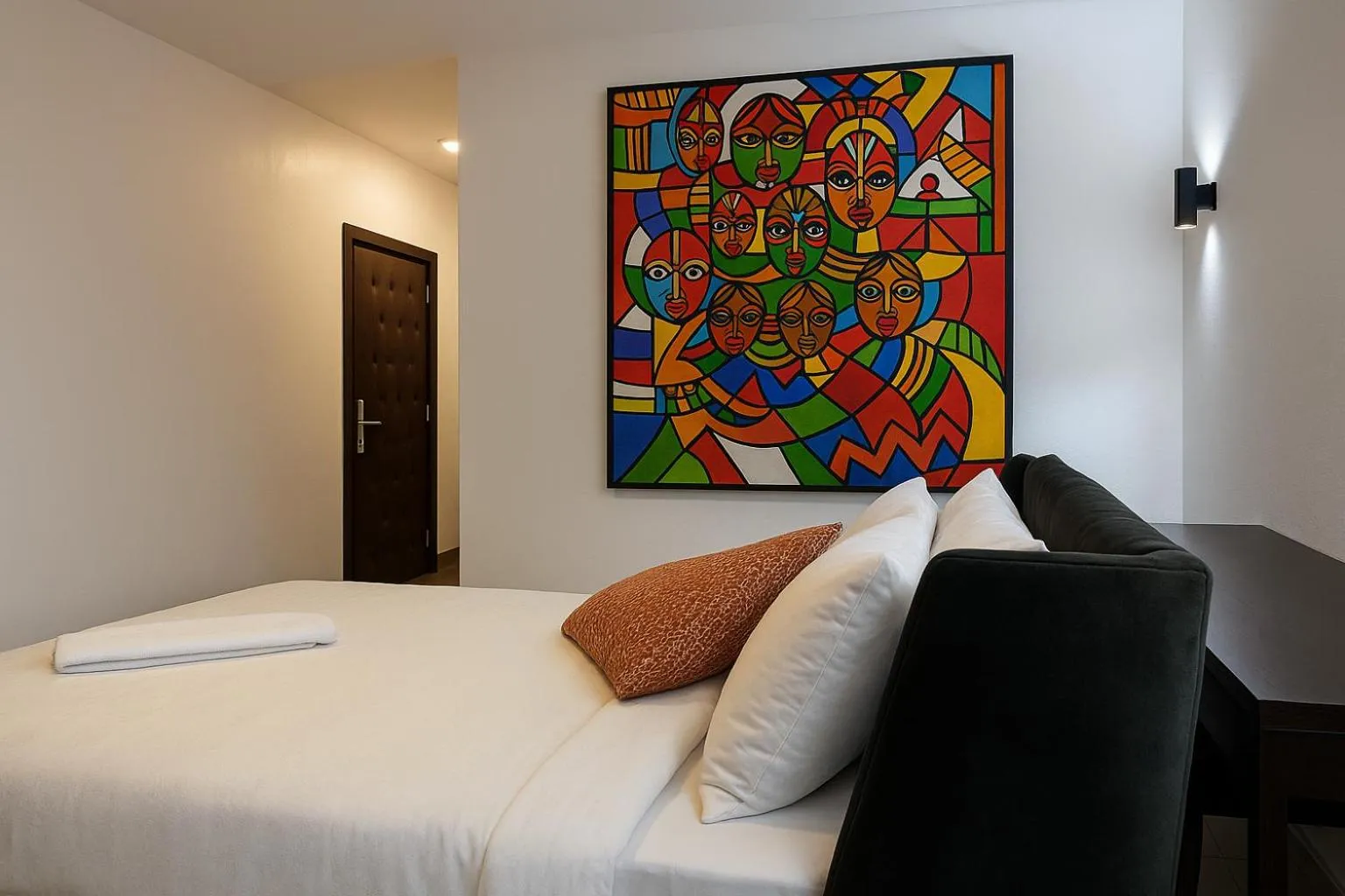 Bed in Guided Hospitality - Luxury Accommodations