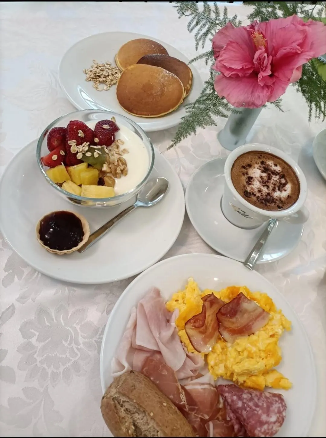 Breakfast in Hotel Ricchi