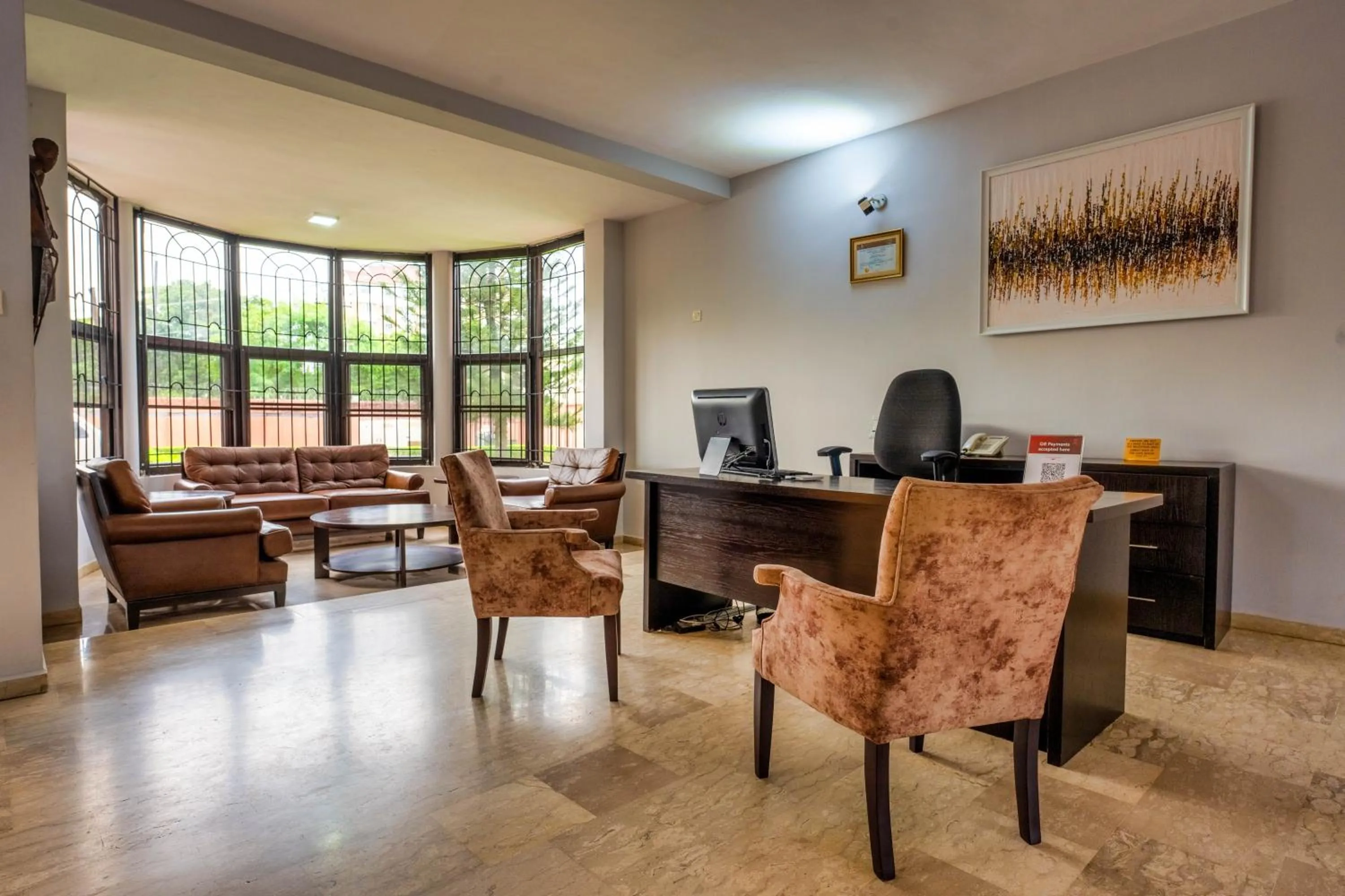 Lobby or reception in The Guest House