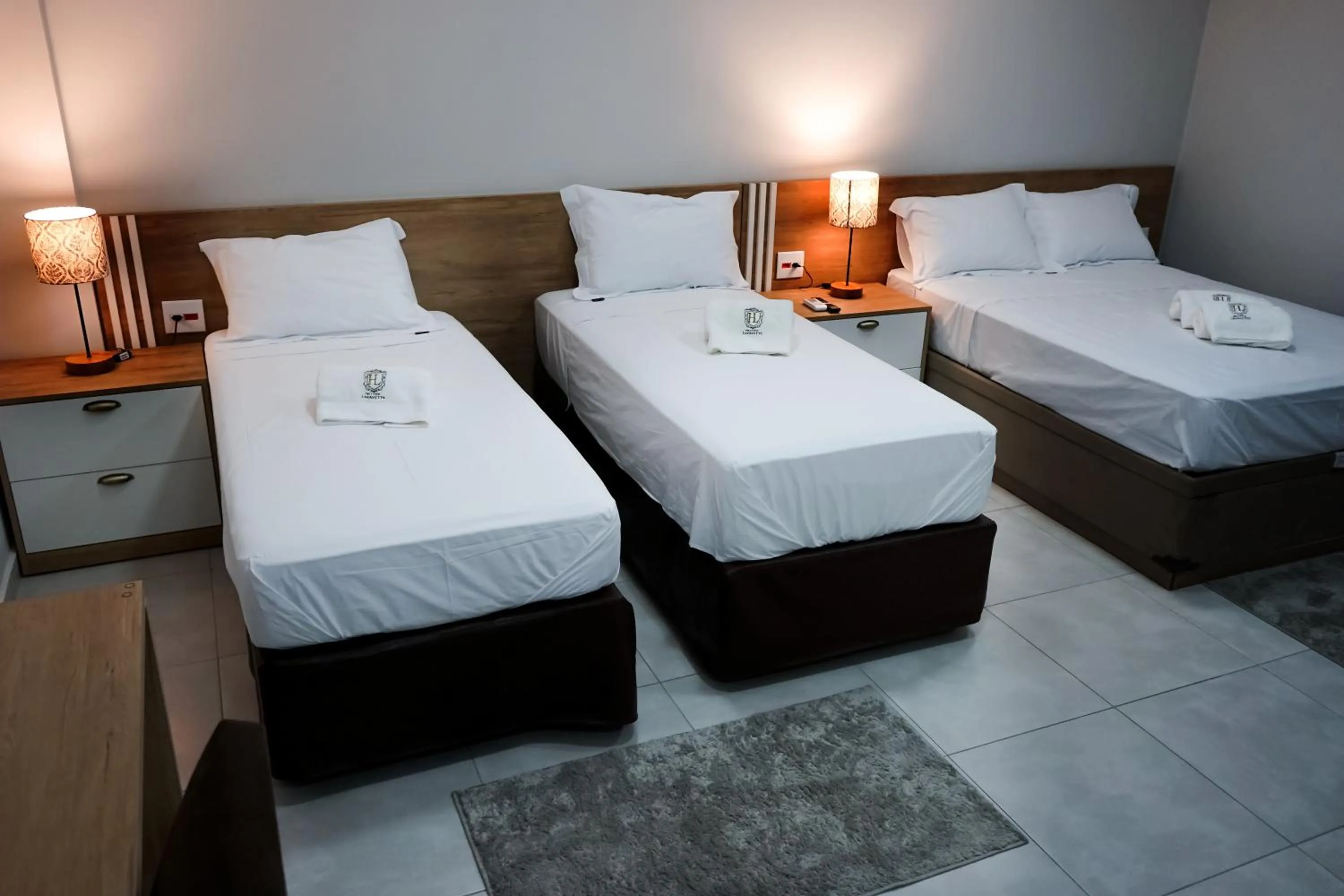 Bed in Hotel Lafayette