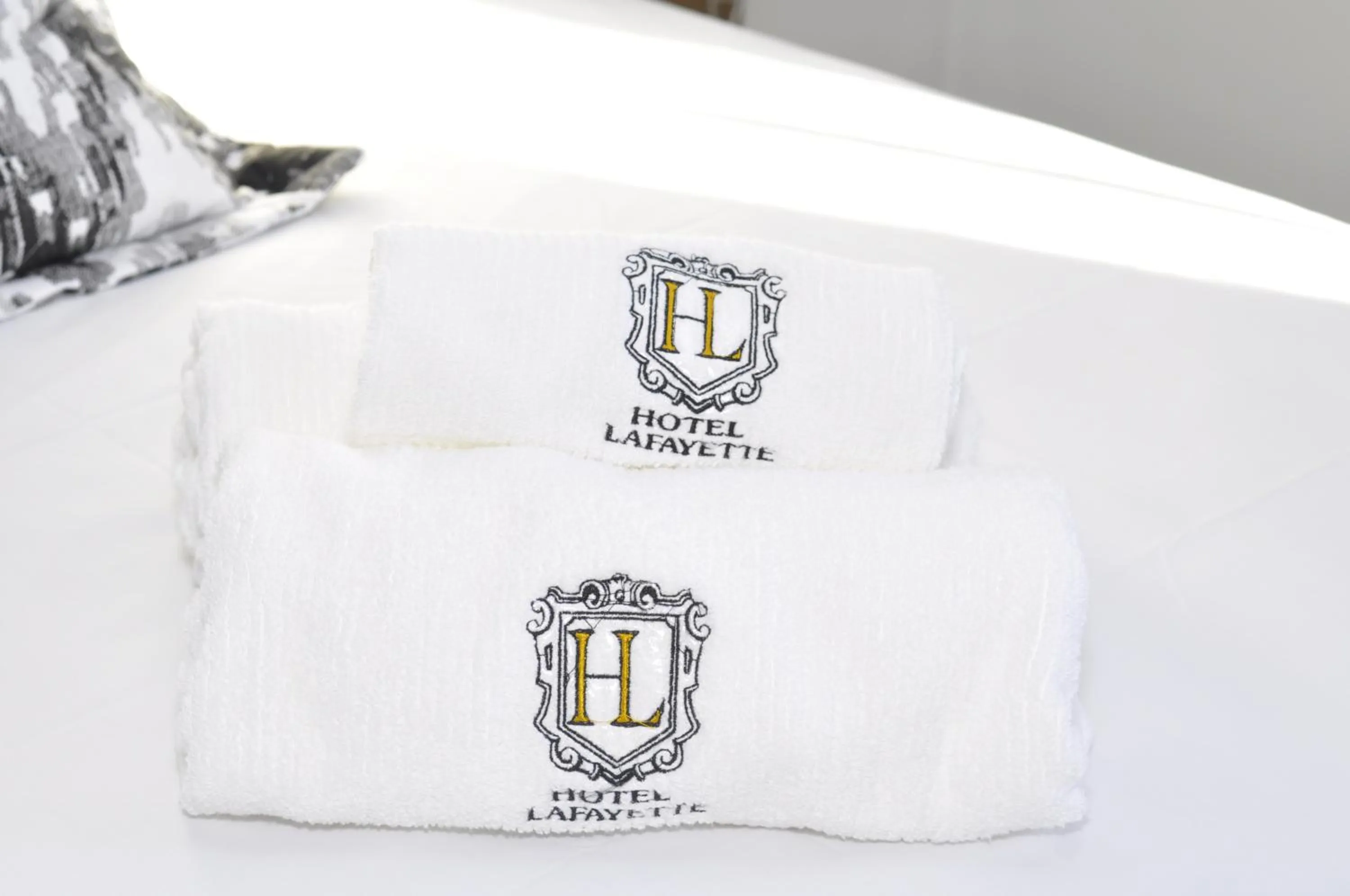 towels in Hotel Lafayette
