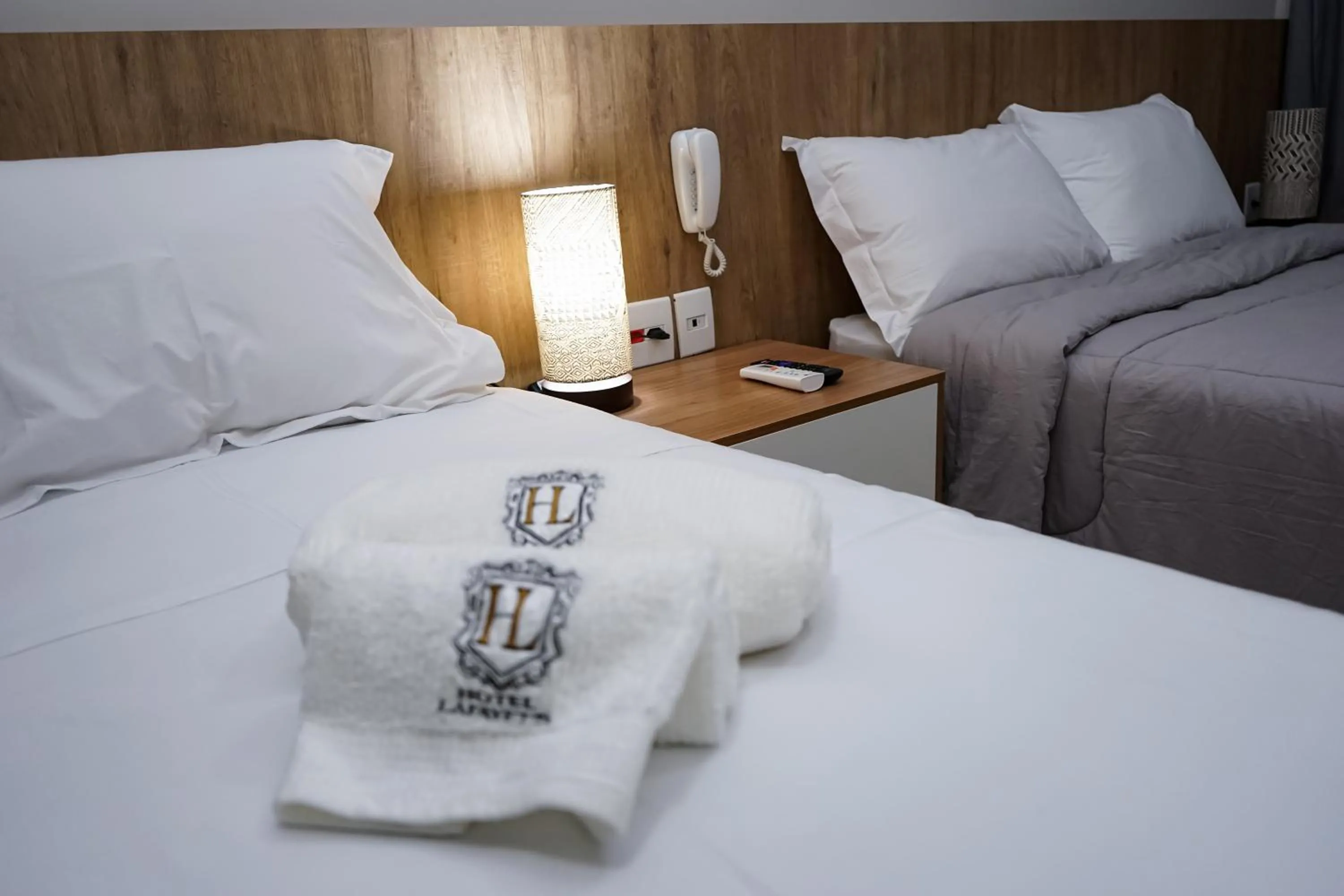 Bed in Hotel Lafayette