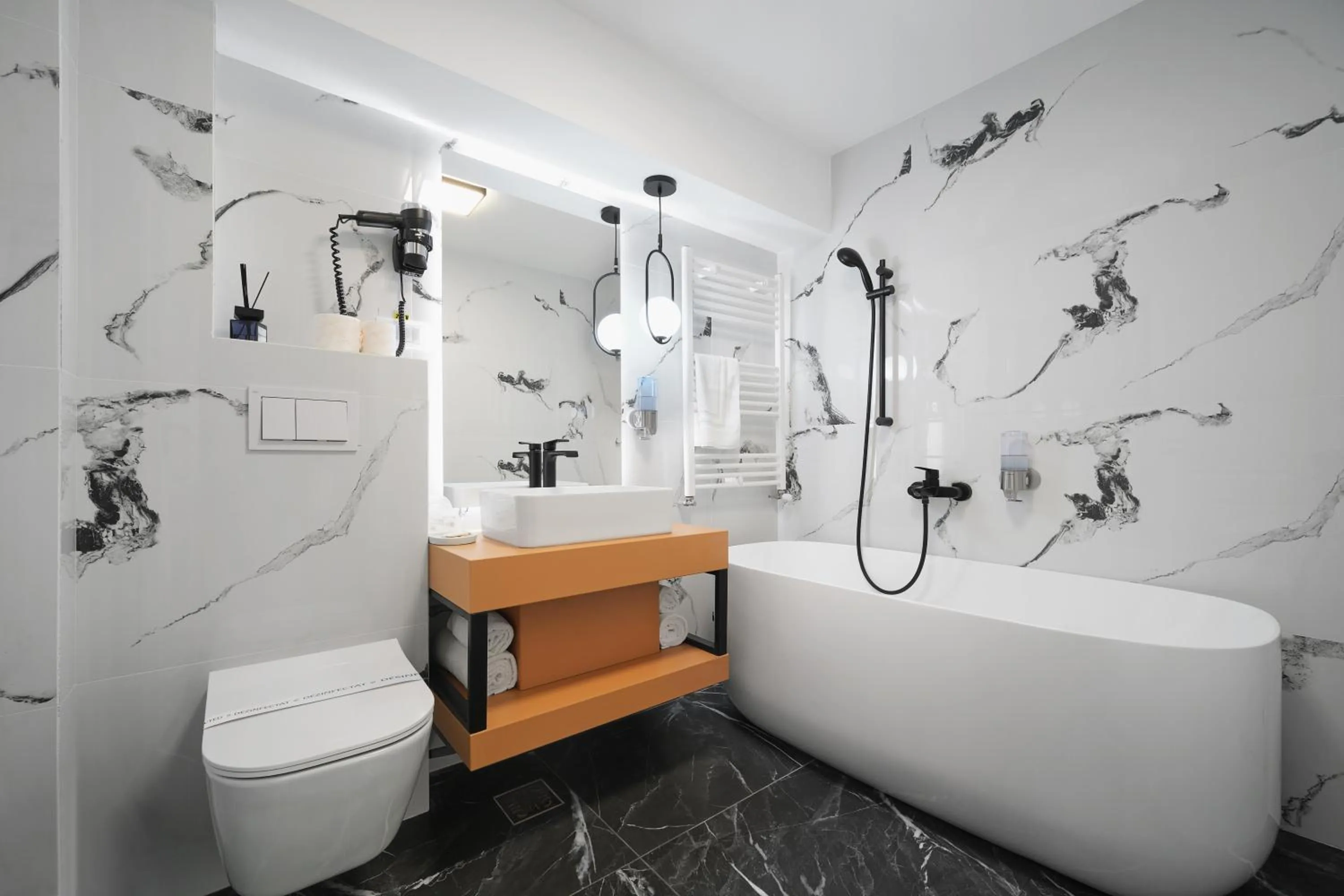 Toilet in MONARC Boutique ApartHotel - SELF CHECK-IN