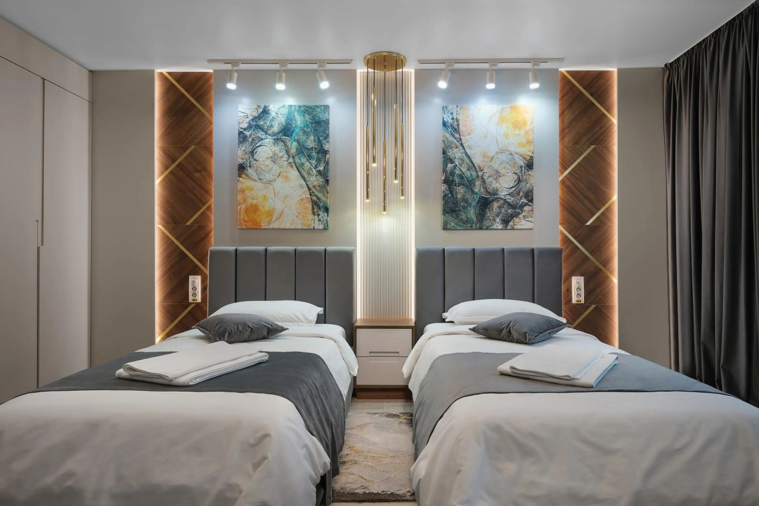 Bed in MONARC Boutique ApartHotel - SELF CHECK-IN